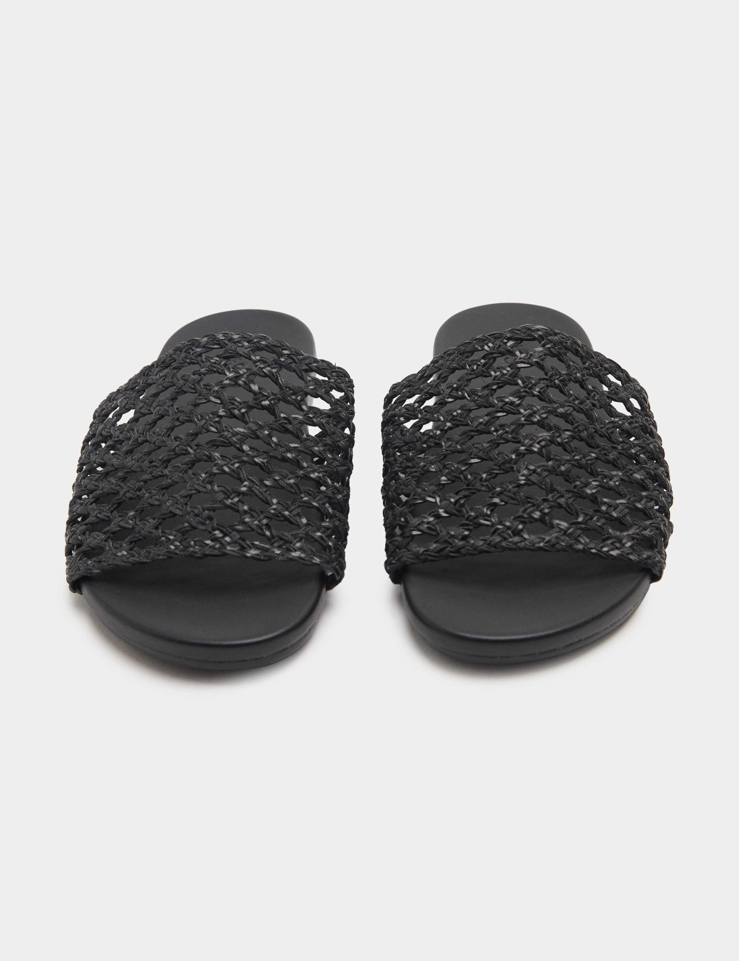 Woven Flat Mules 1 of 3