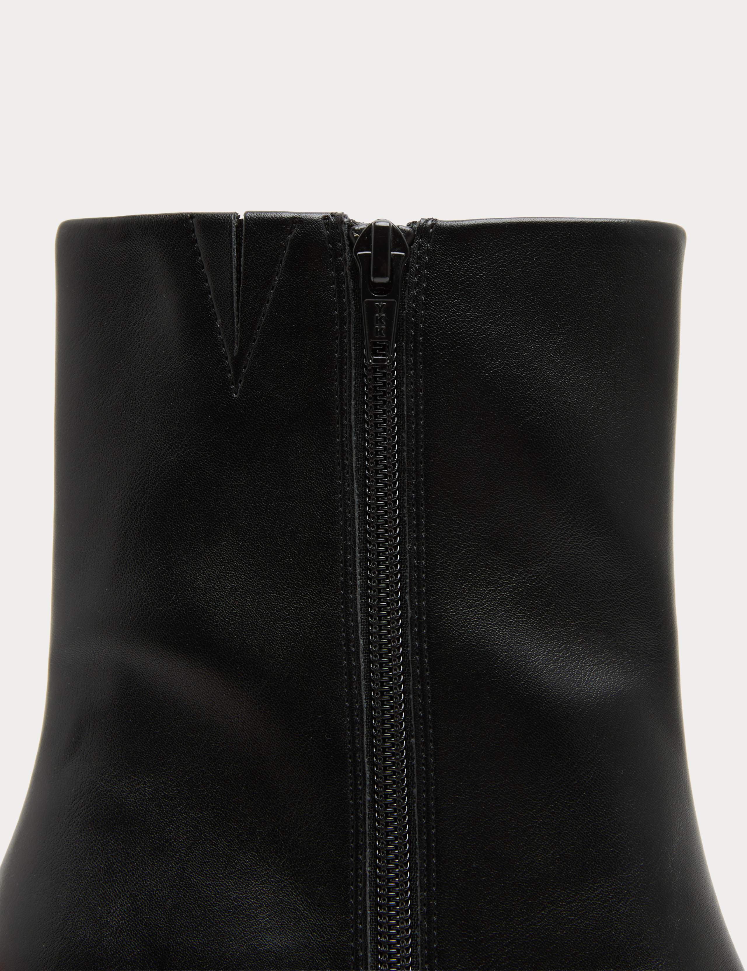 Polished Chisel Toe Wedge Ankle Boots 3 of 3