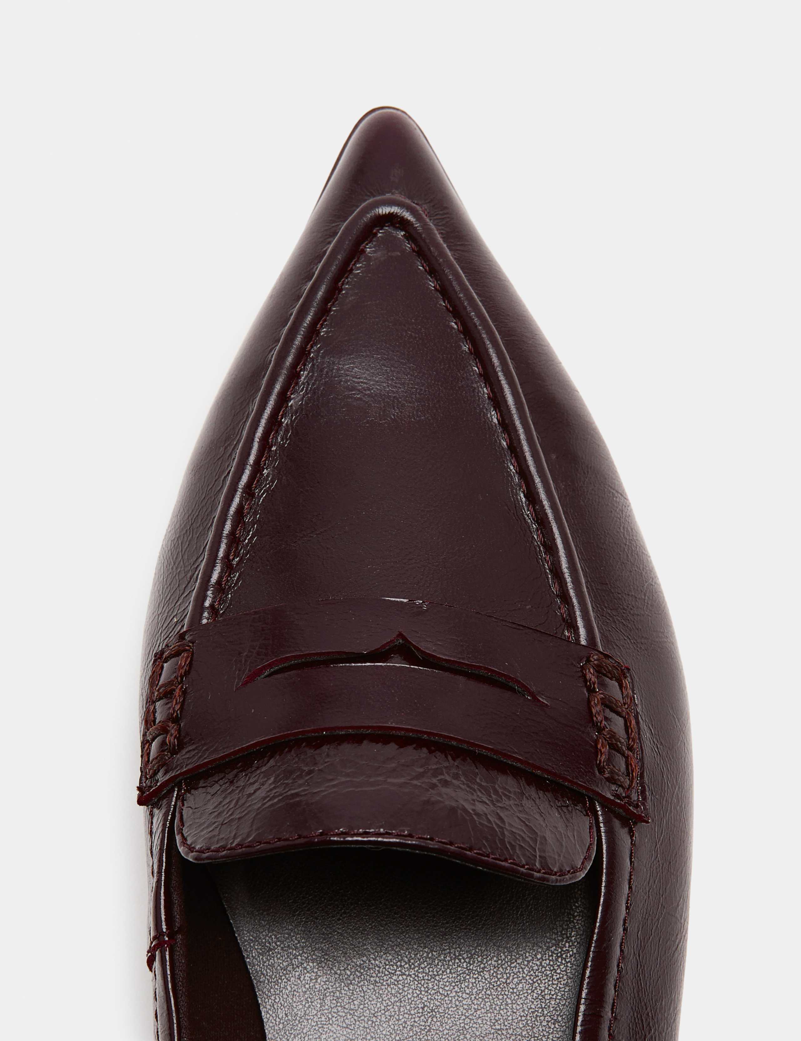 Leather Pointed Toe Loafer 3 of 3