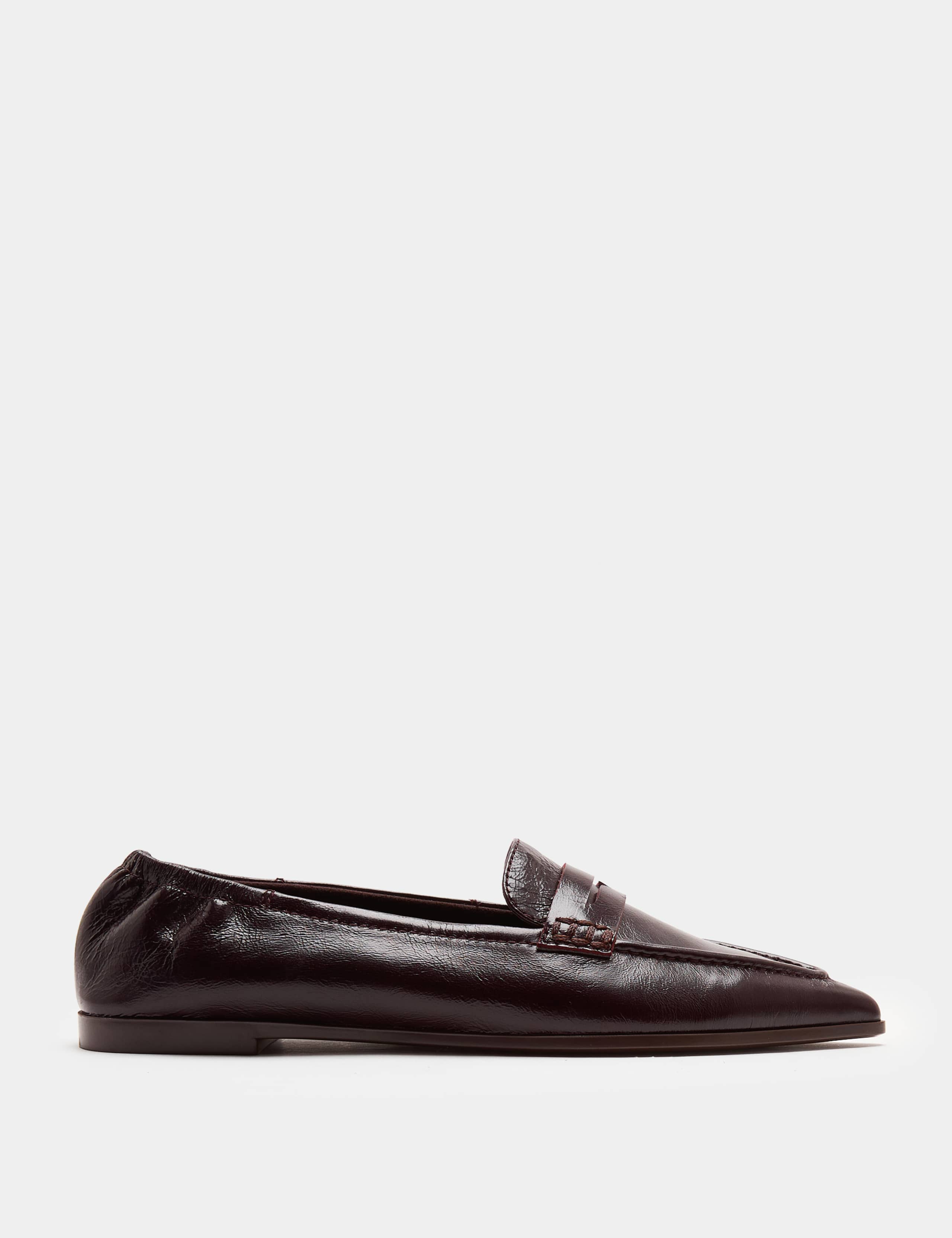 Leather Pointed Toe Loafer 2 of 3