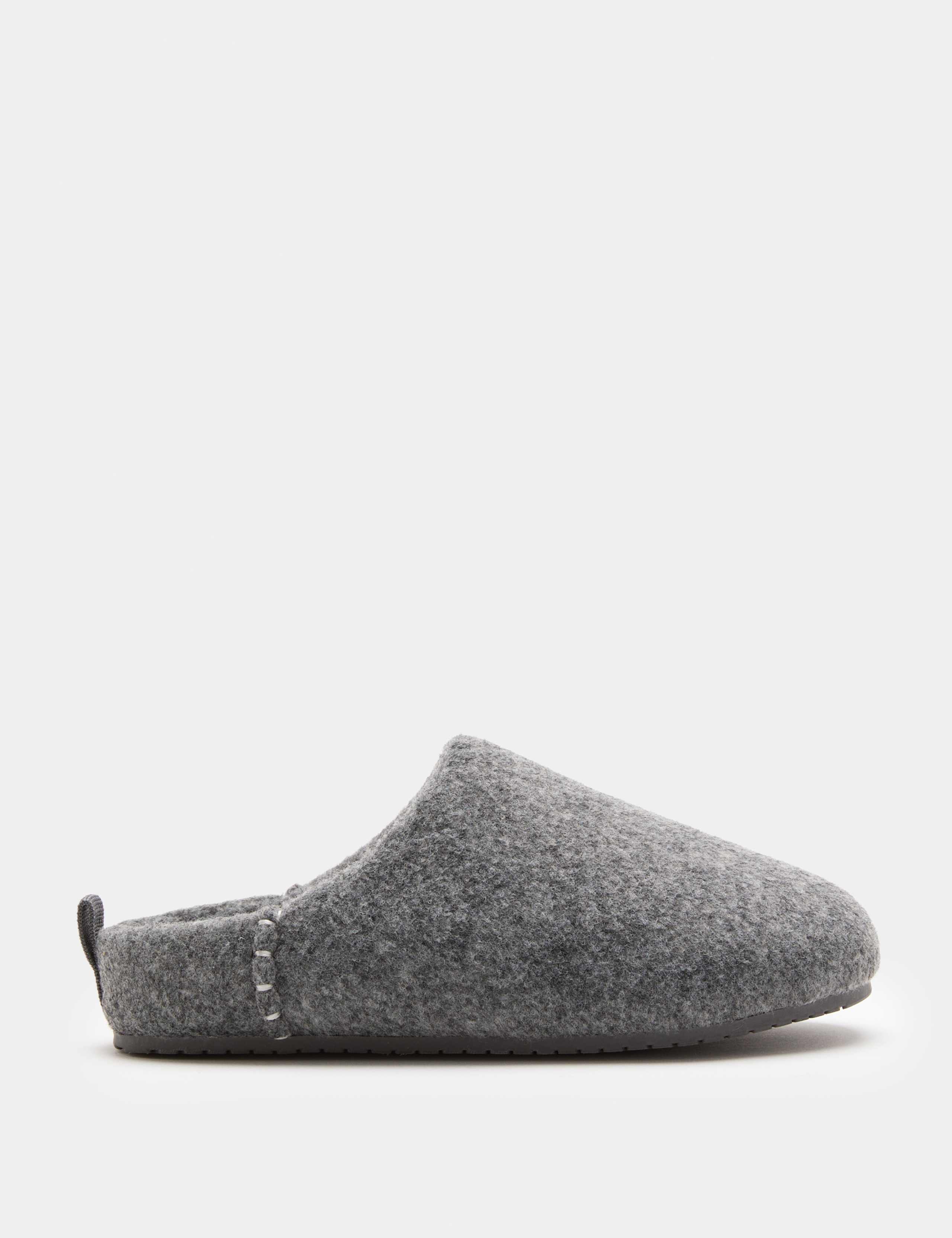 Felt Back Tab Mule Slippers 2 of 3
