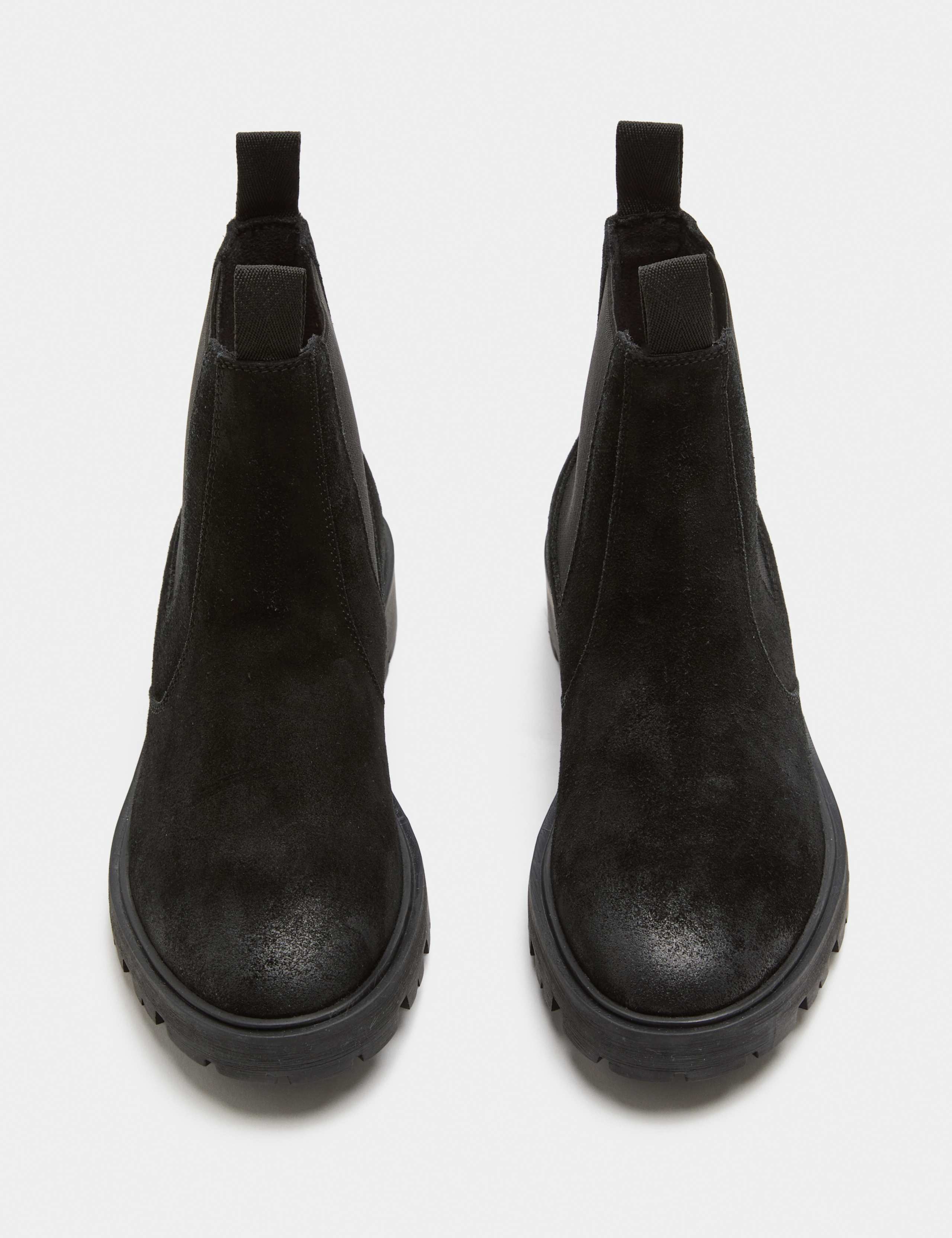 Leather Chelsea Boots With Block Heel 1 of 4