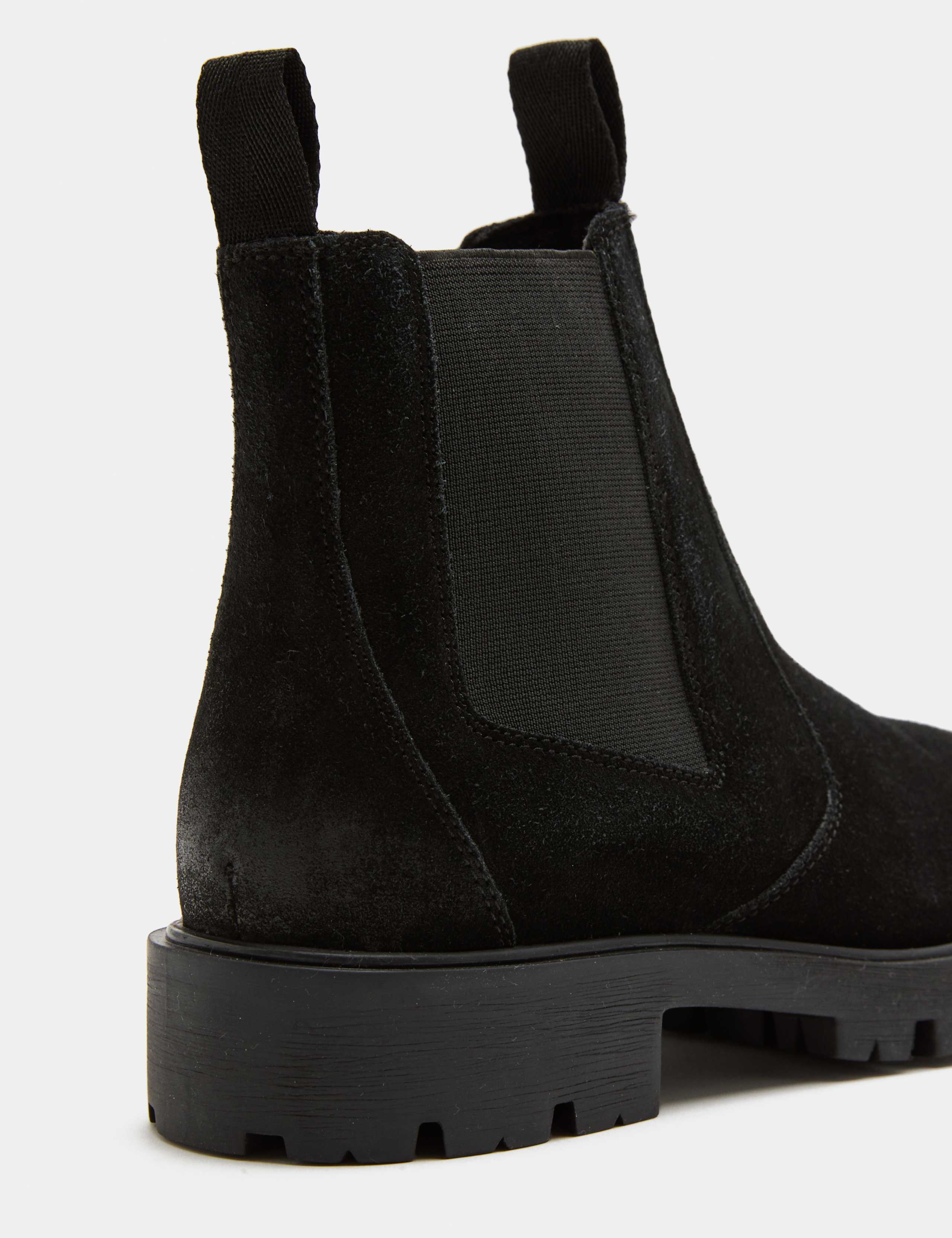 Leather Chelsea Boots With Block Heel 3 of 4