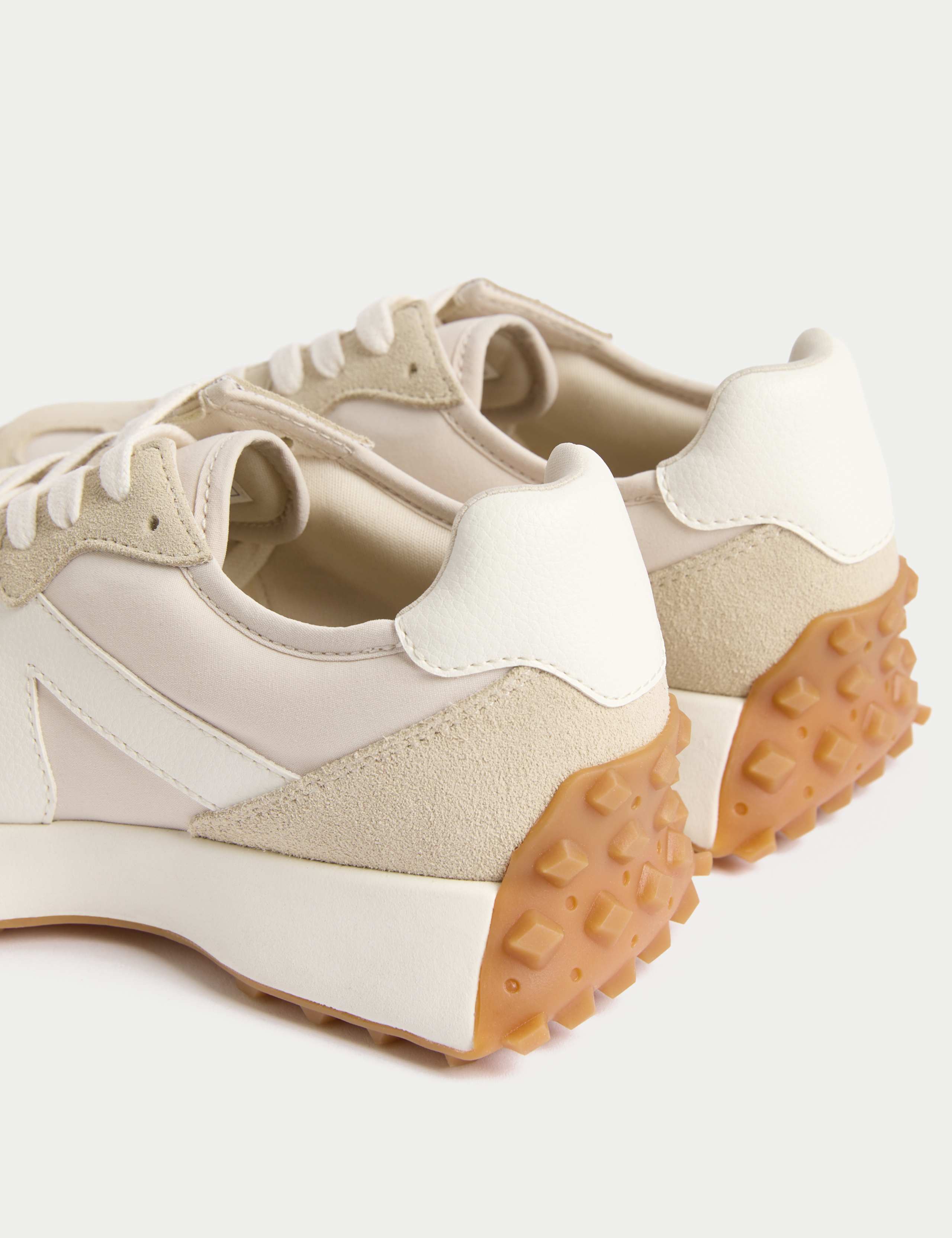 Leather Side Detail Trainers 3 of 3
