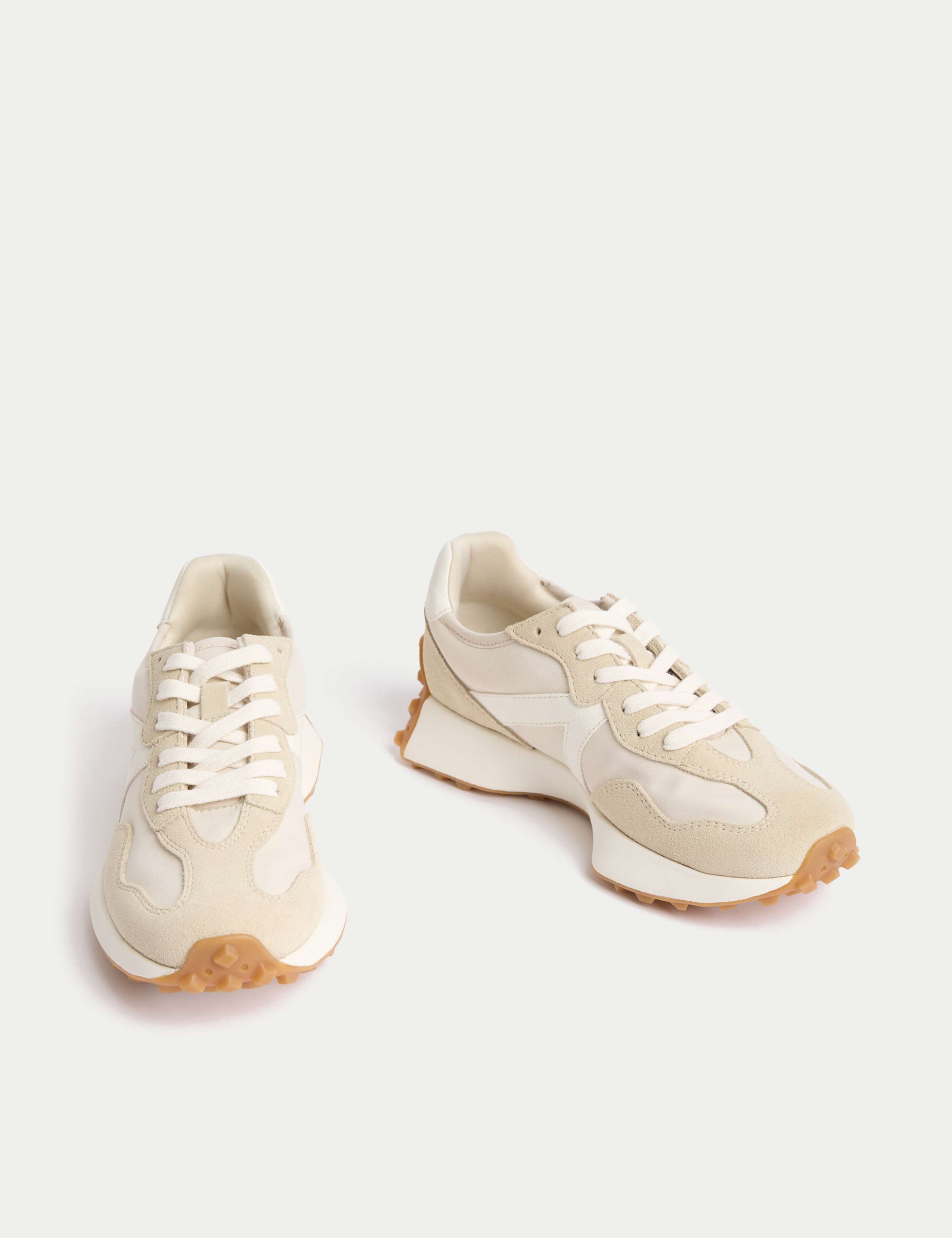 Leather Side Detail Trainers 2 of 3