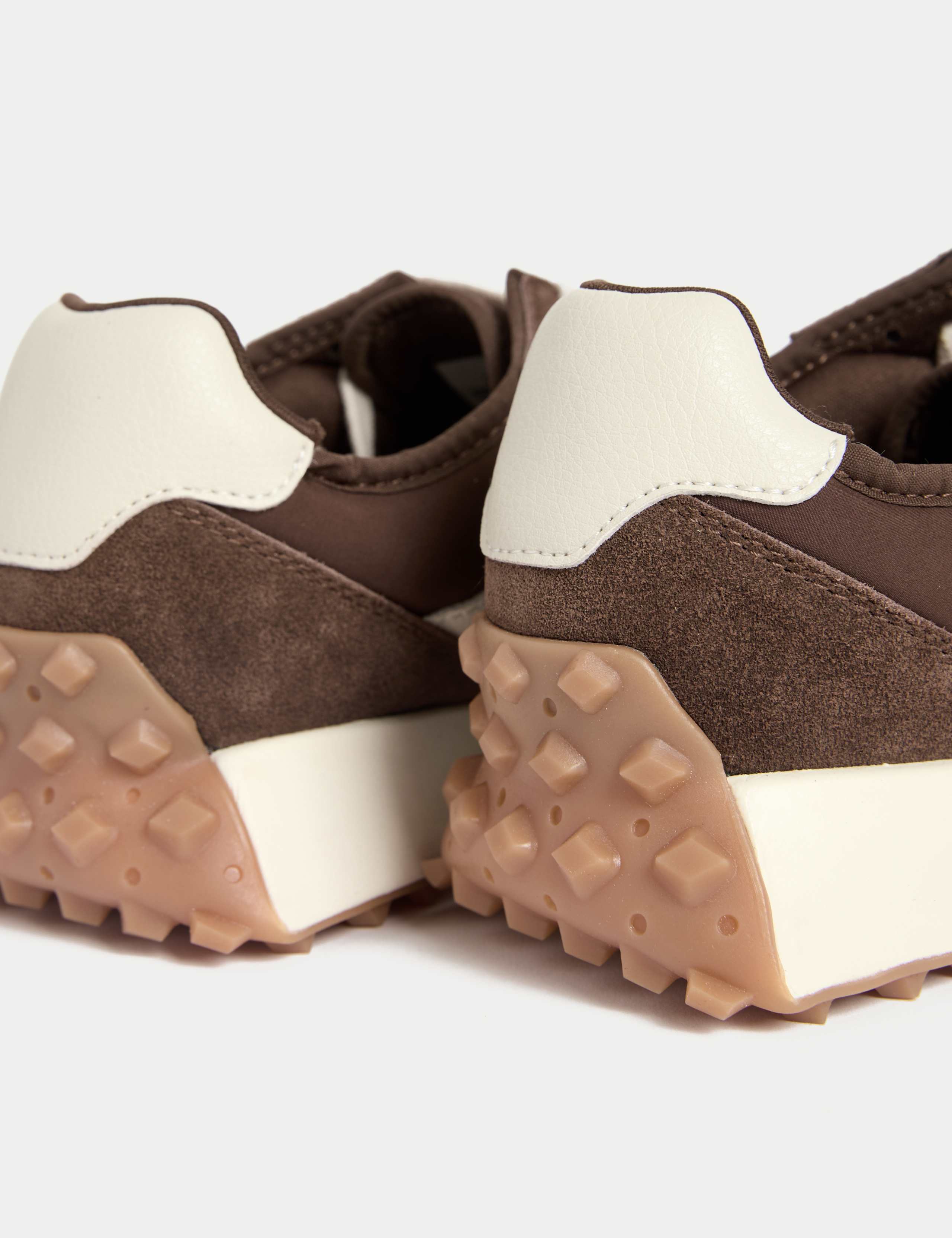 Leather Side Detail Trainers 3 of 3