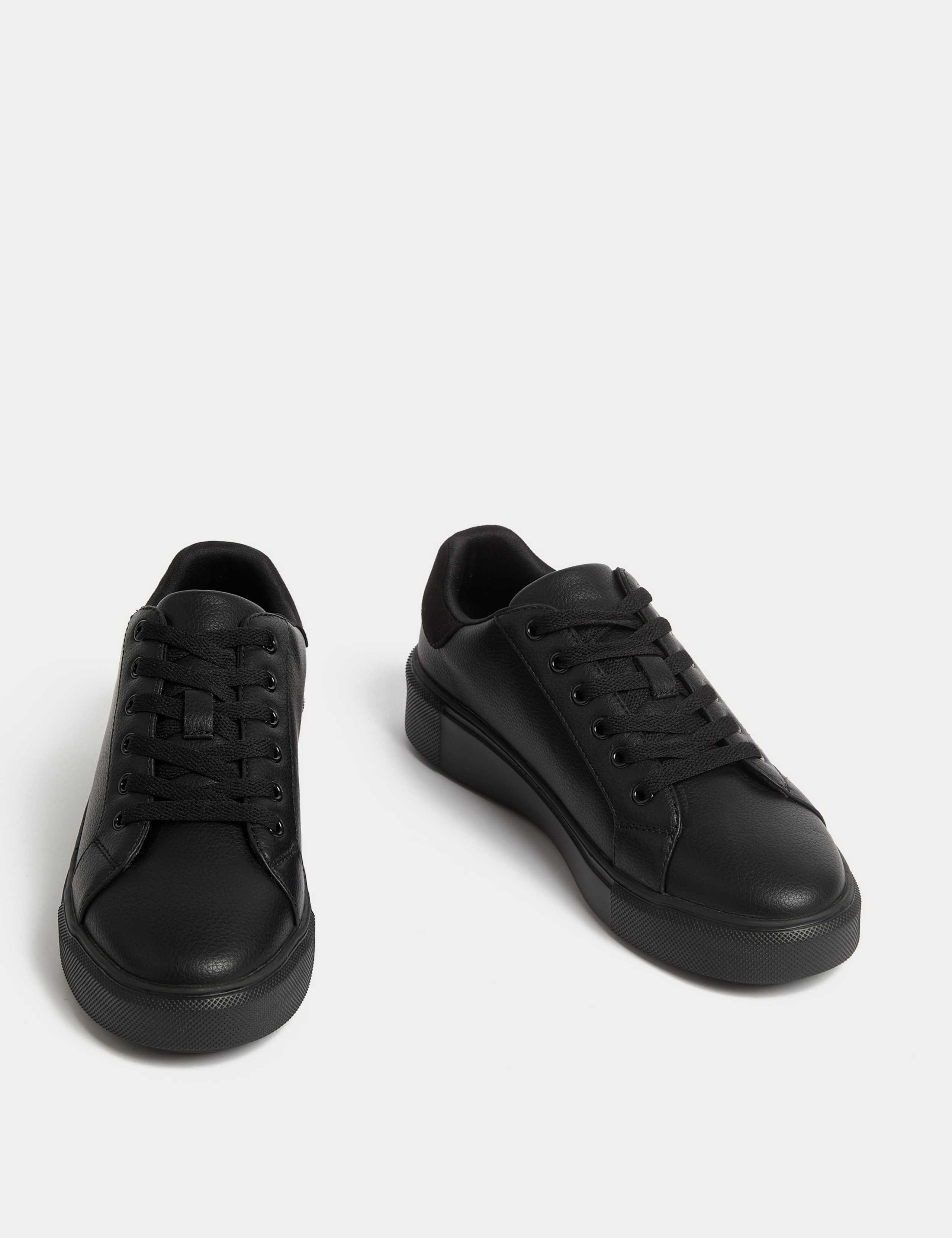Lace Up Platform Trainers 2 of 3