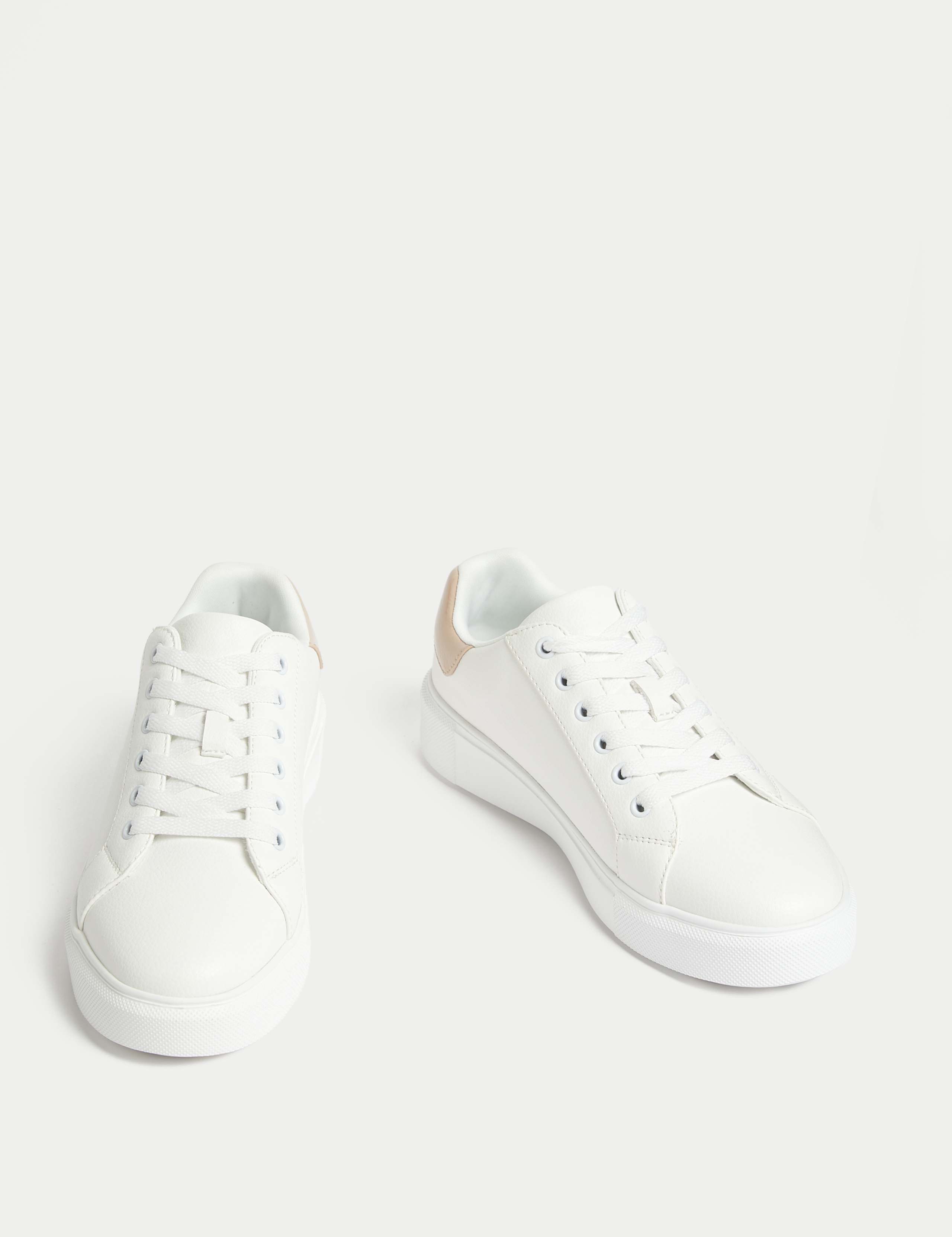Lace Up Platform Trainers 2 of 3