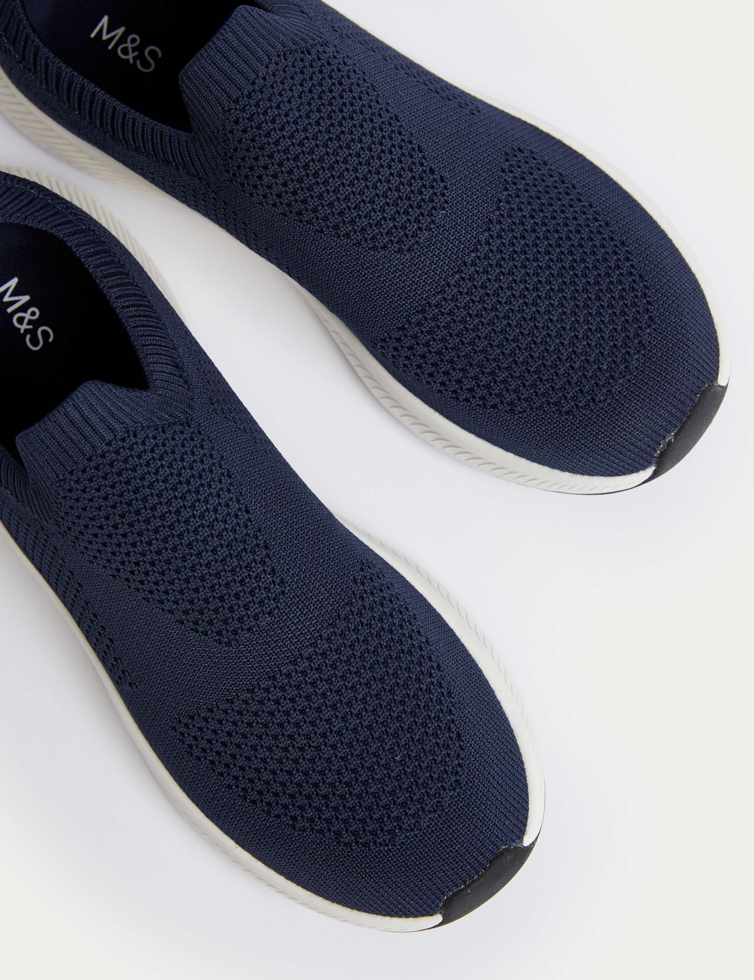 Knitted Slip On Trainers 3 of 3