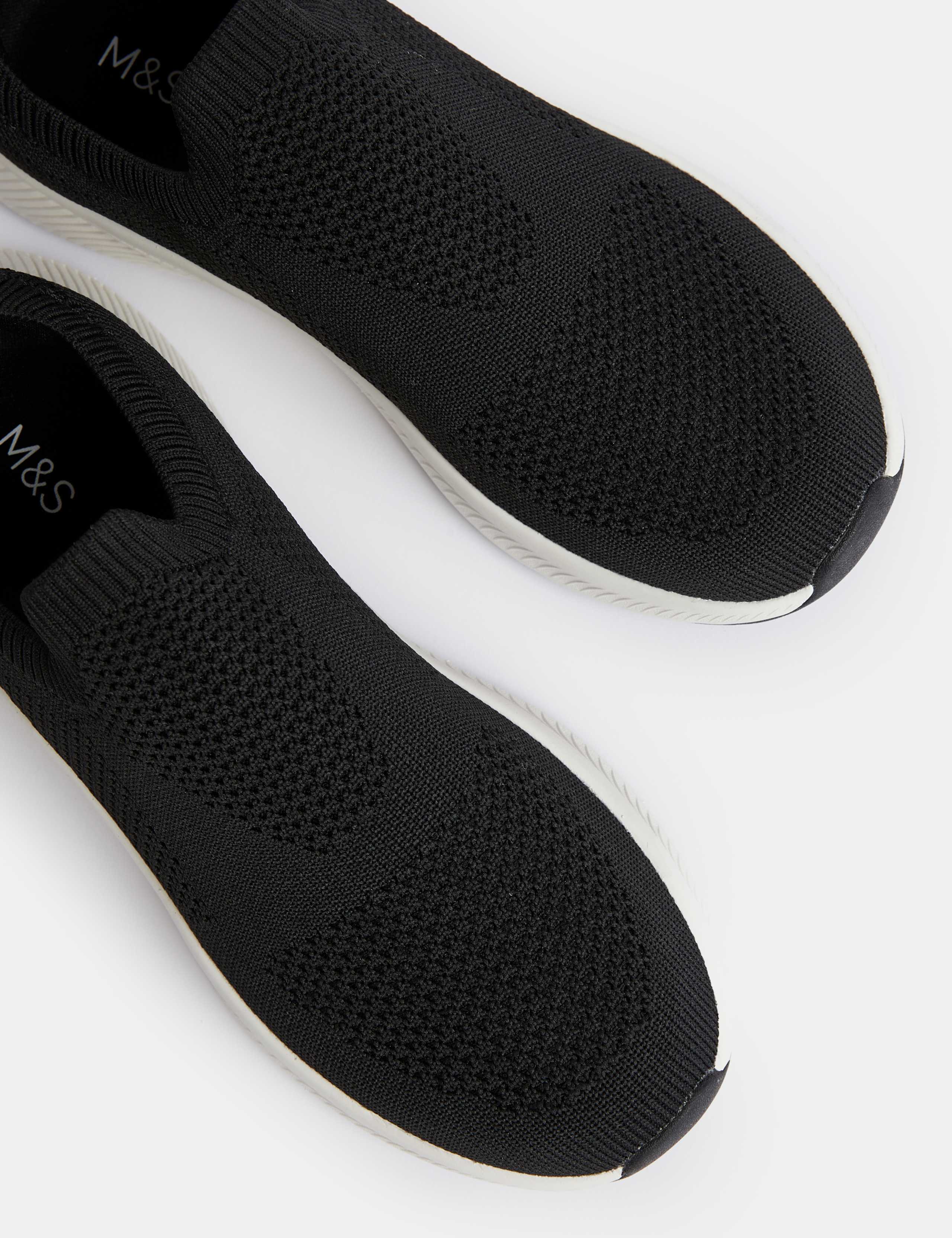 Knitted Slip On Trainers 3 of 3