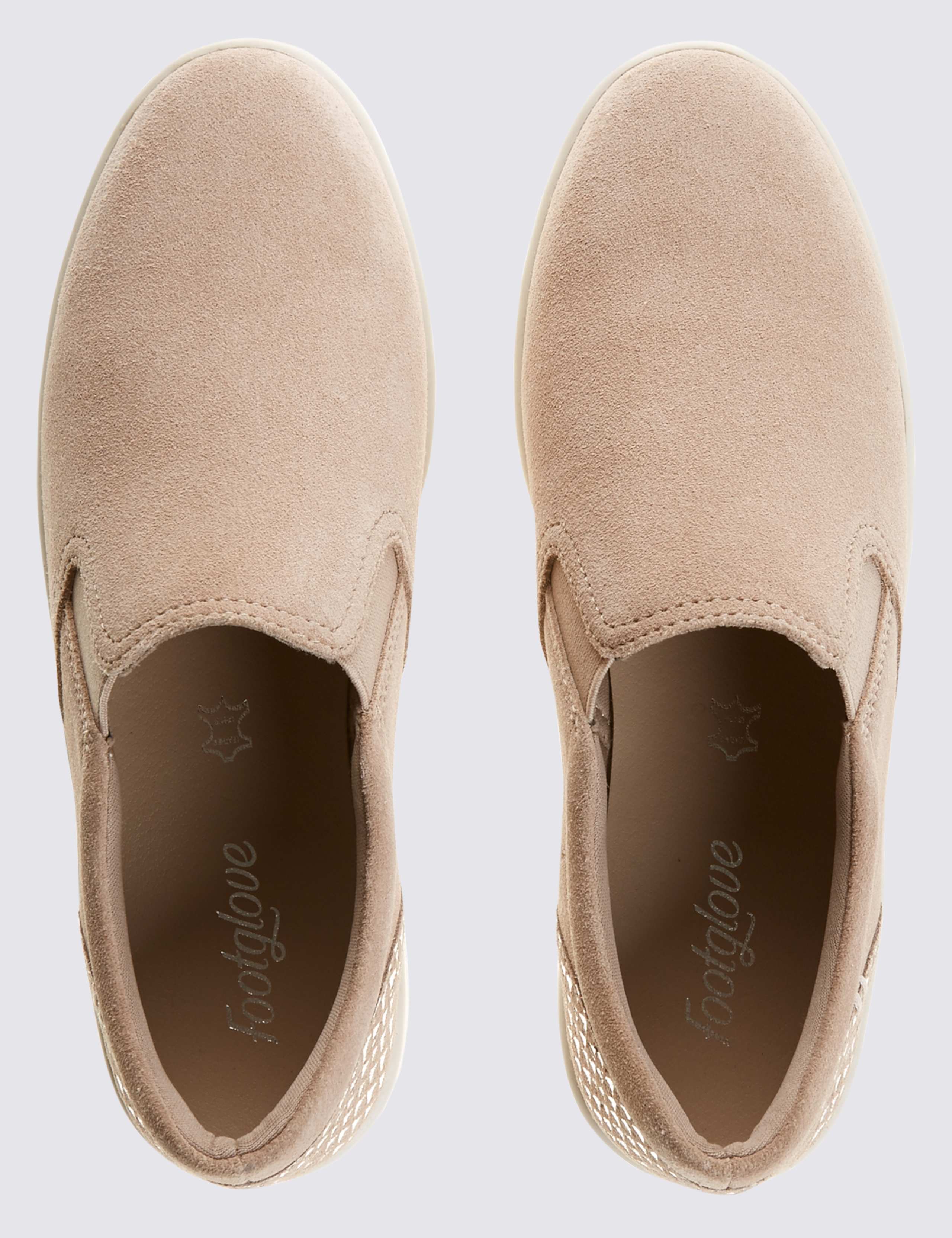 Suede Slab Sole Trainers 3 of 5