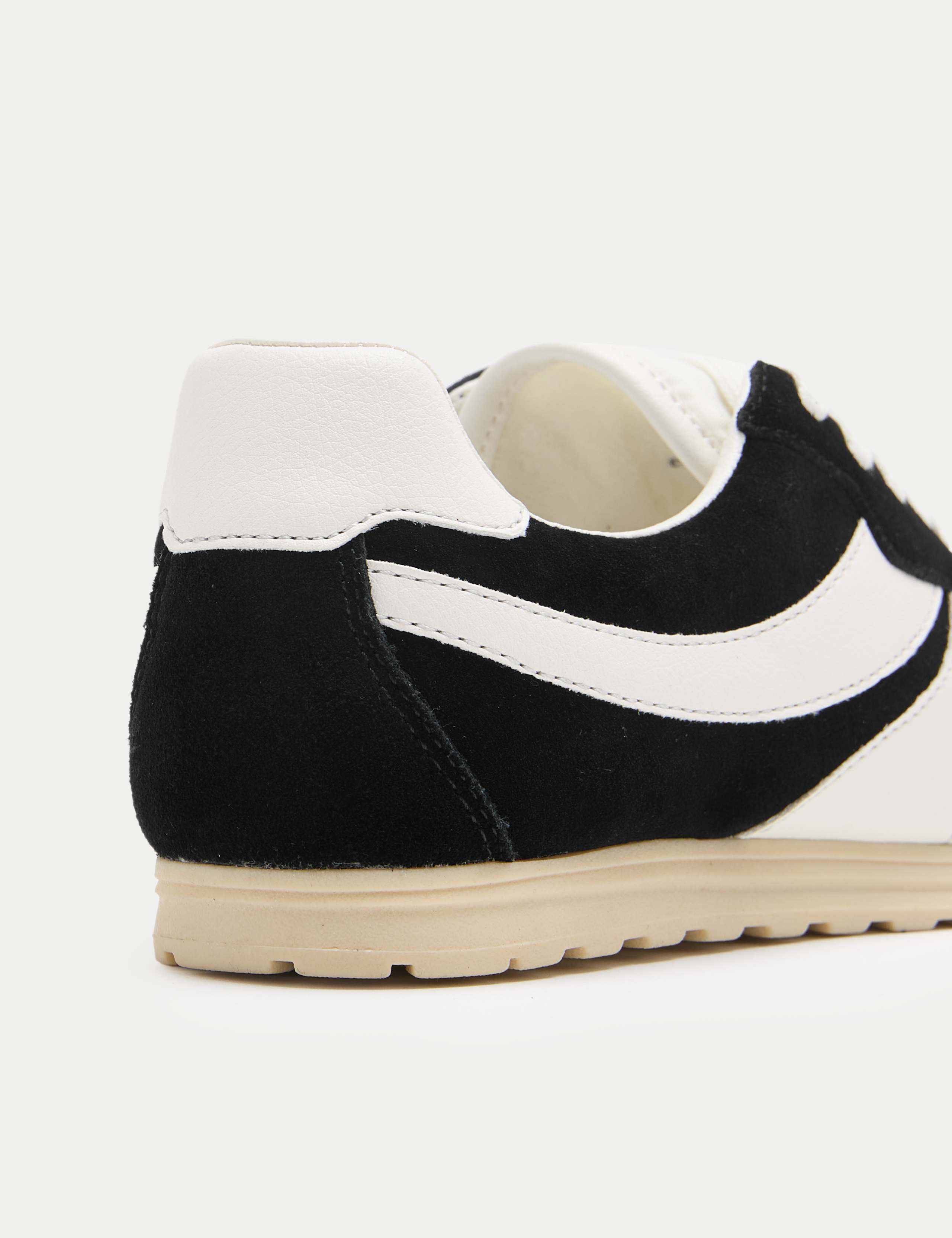 Suede Side Stripe Retro Trainers 3 of 3