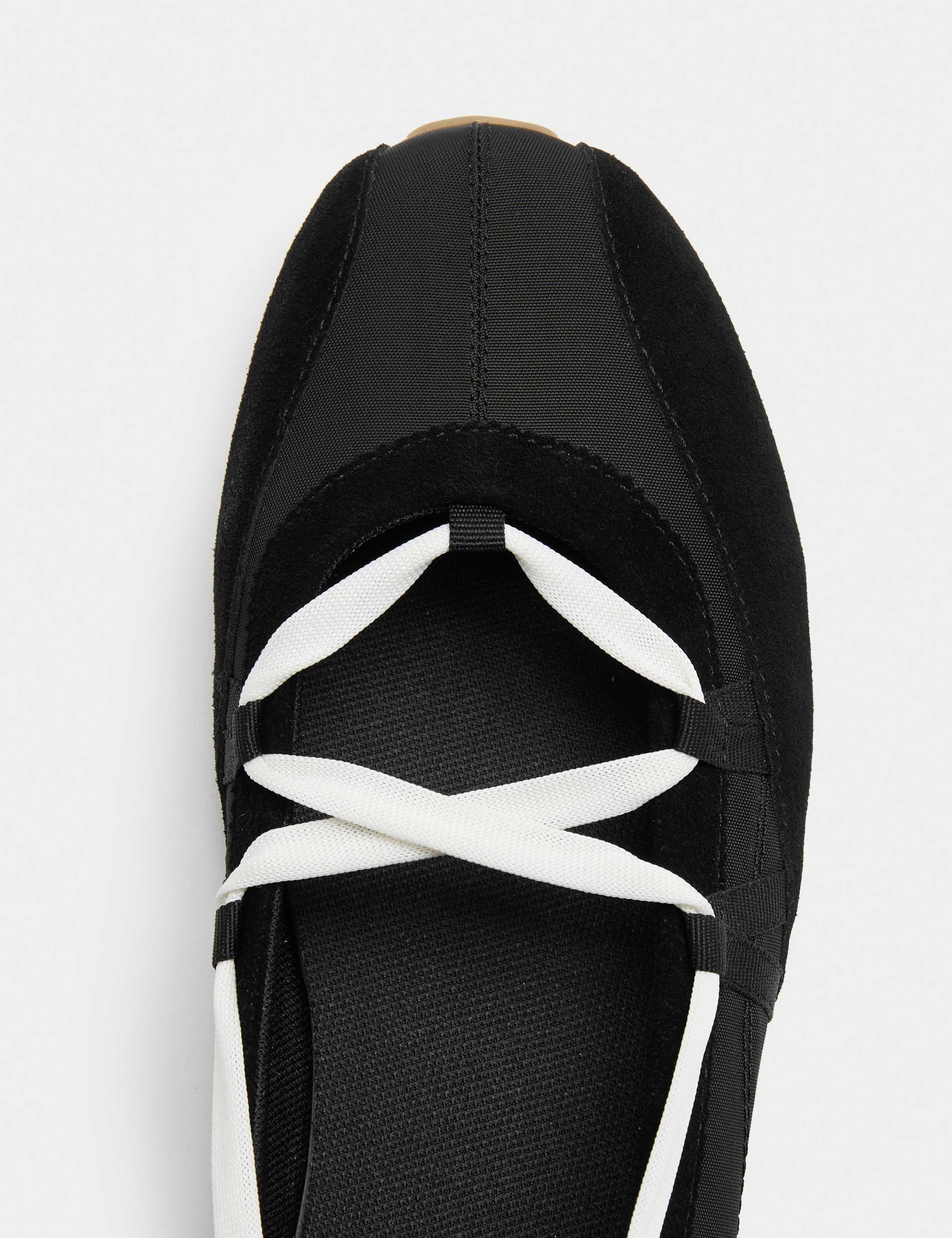 Ankle Tie Ballet Trainers 3 of 3