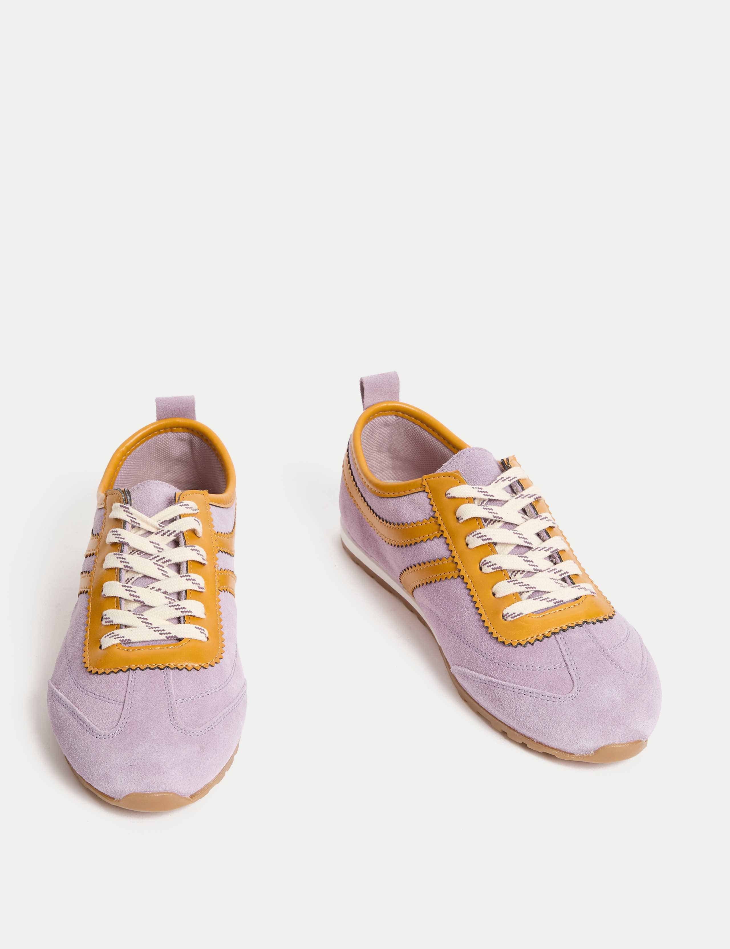 Suede Side Stripe Retro Runner Trainers 2 of 3