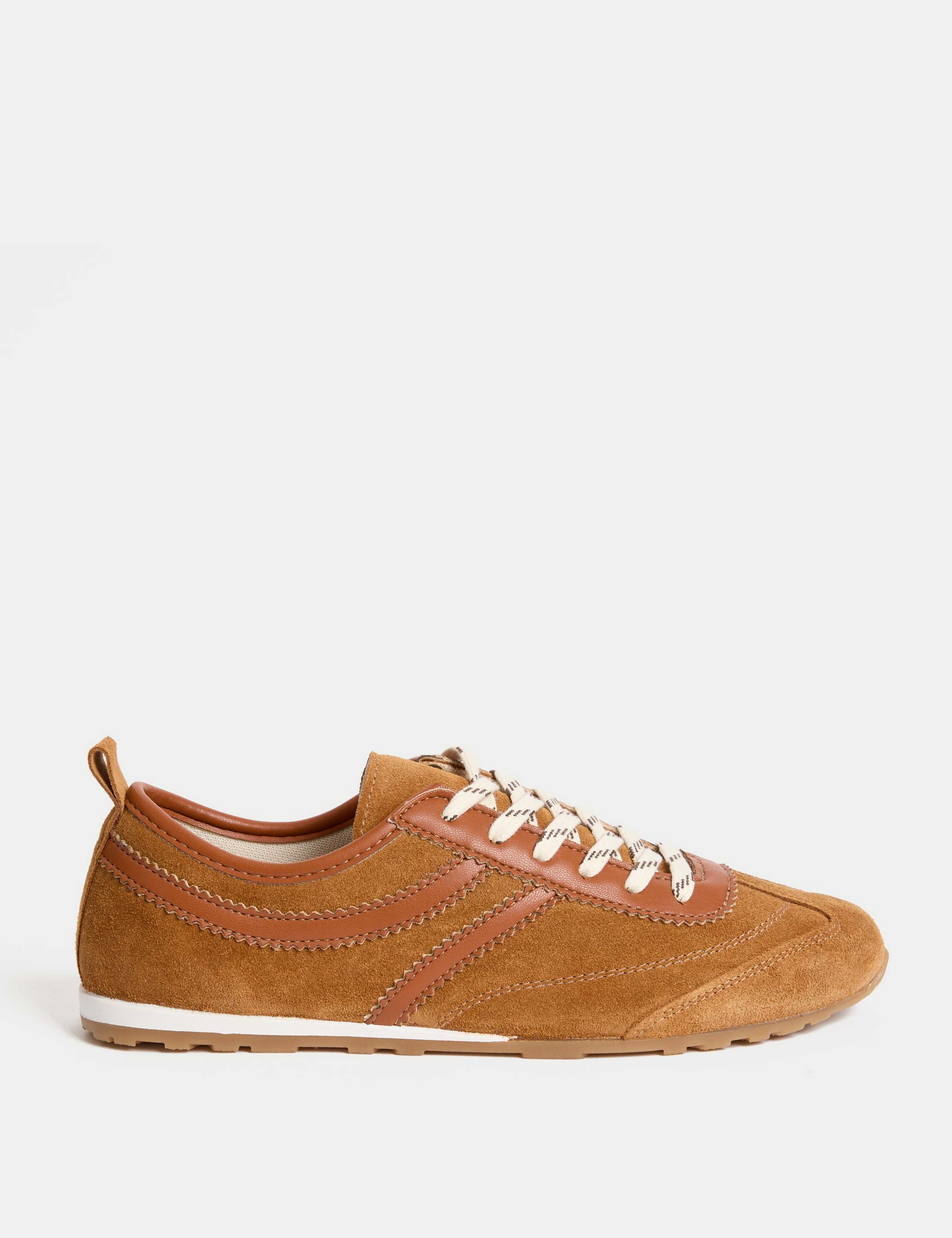 Suede Side Stripe Retro Runner Trainers 1 of 3