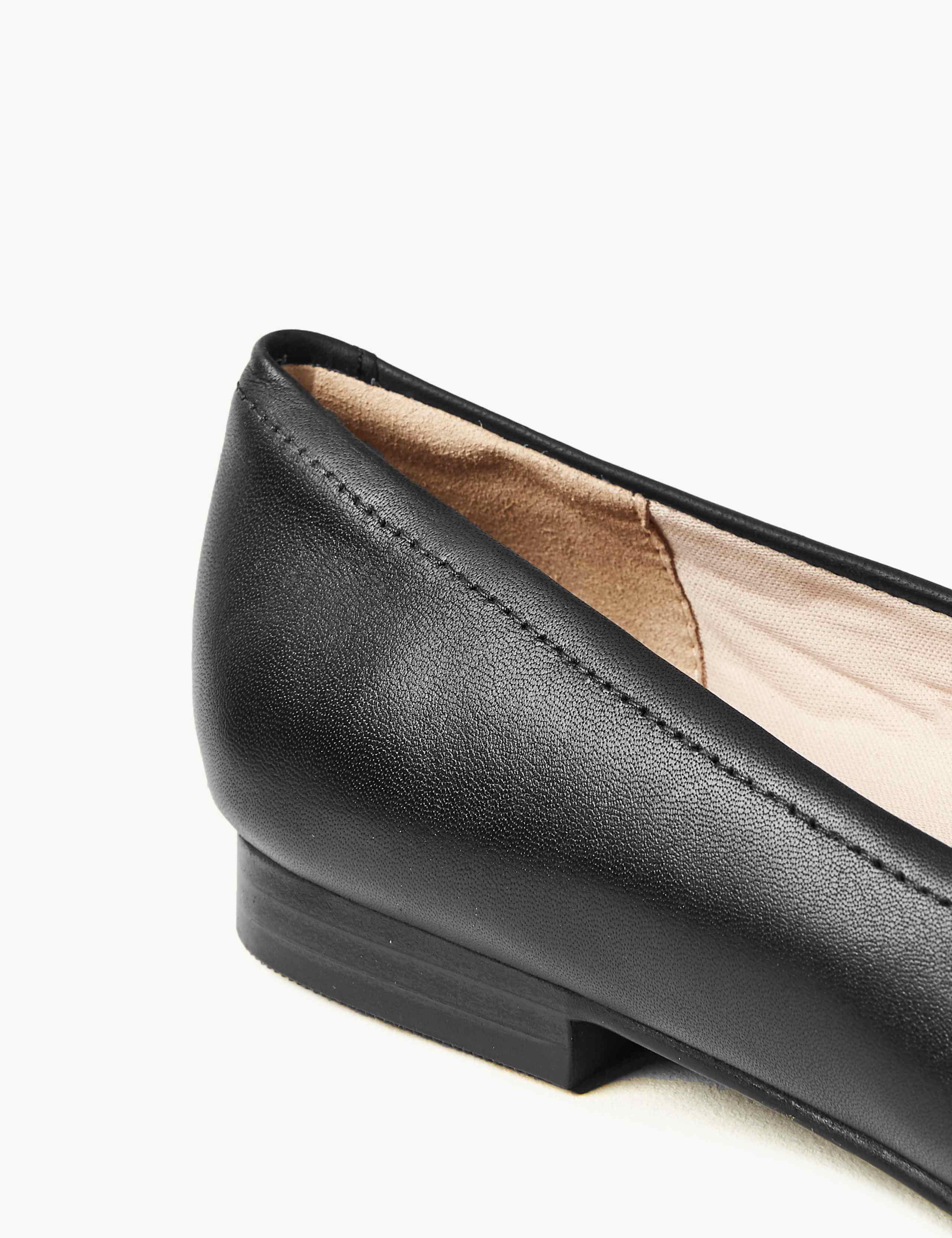 Wide Fit Leather Pumps 4 of 5