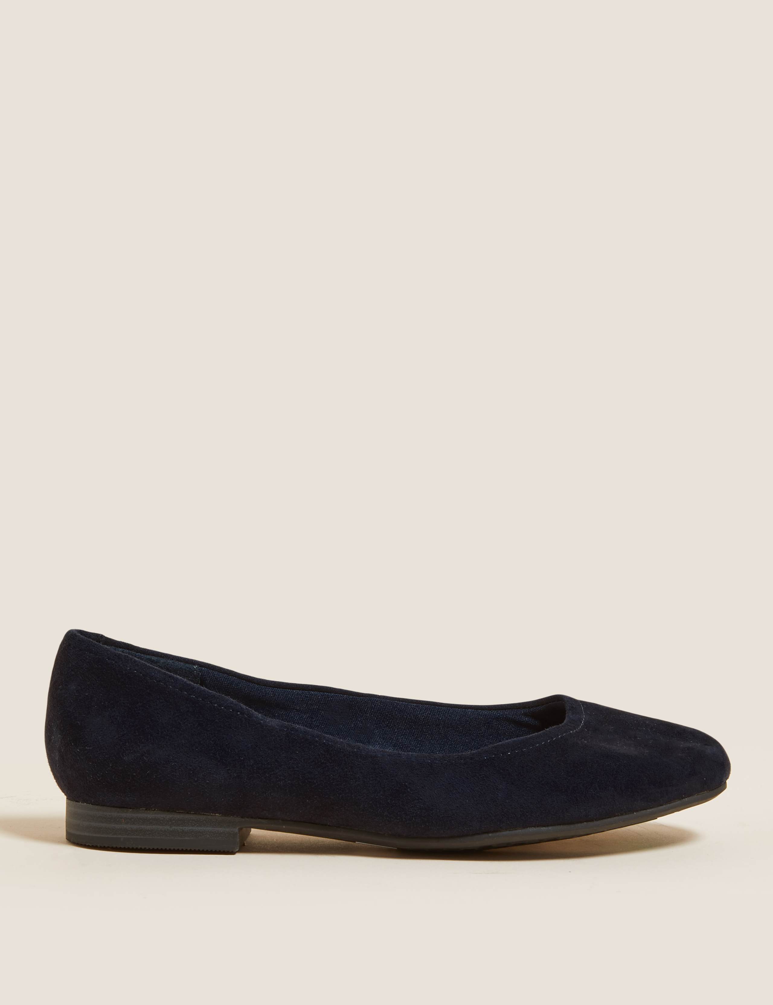 Wide Fit Suede Pumps 5 of 6