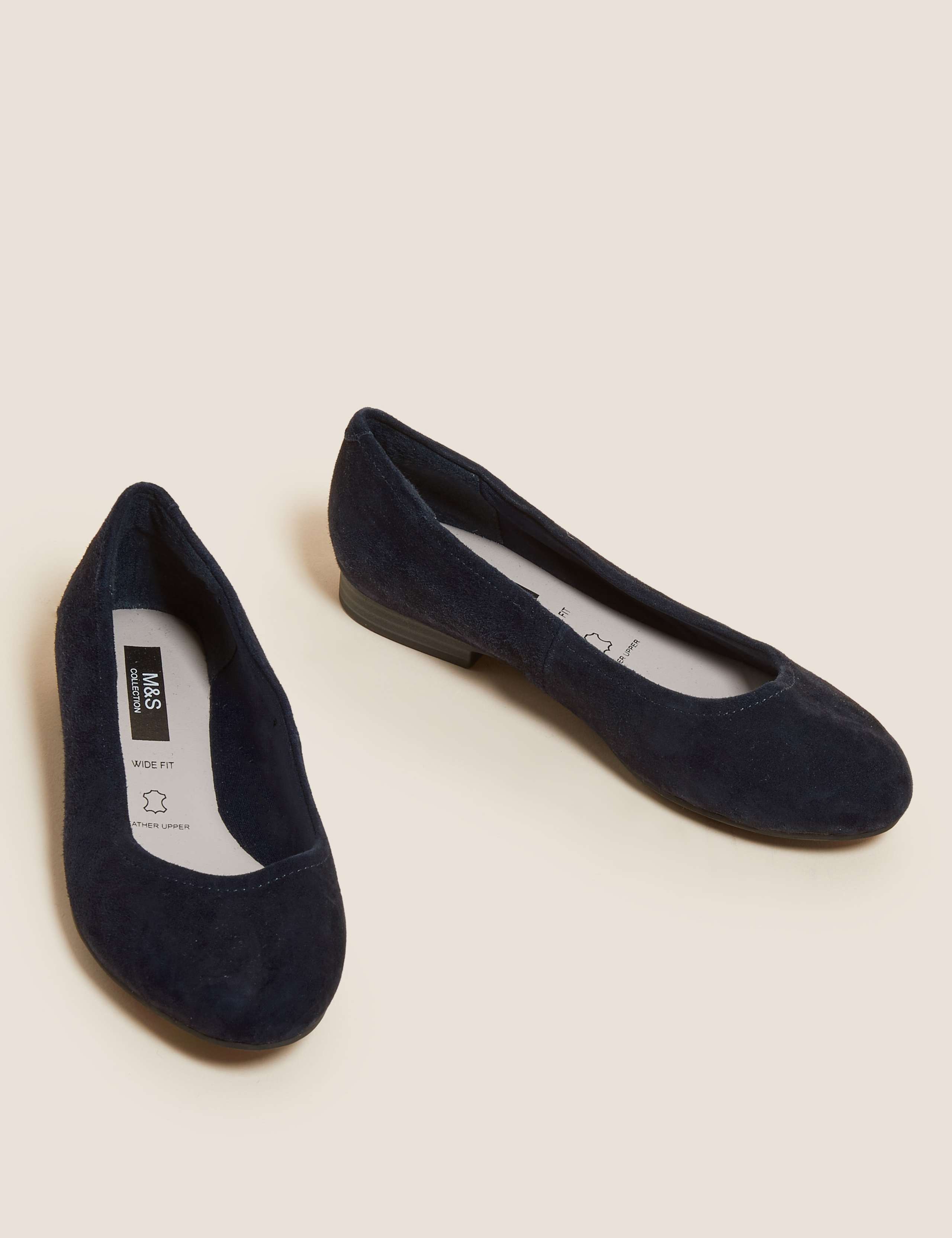 Wide Fit Suede Pumps 2 of 6