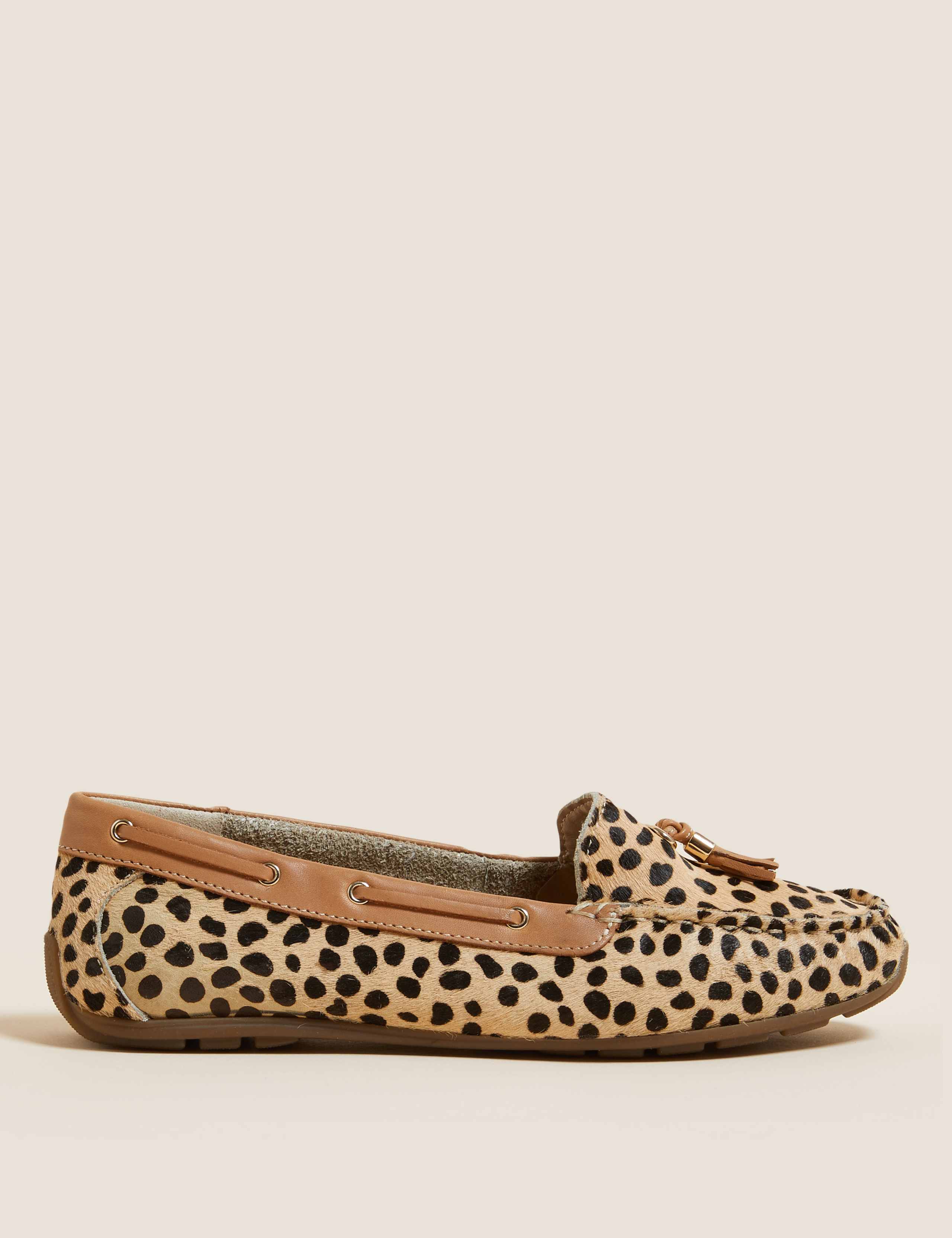 Wide Fit Suede Boat Shoes 4 of 5