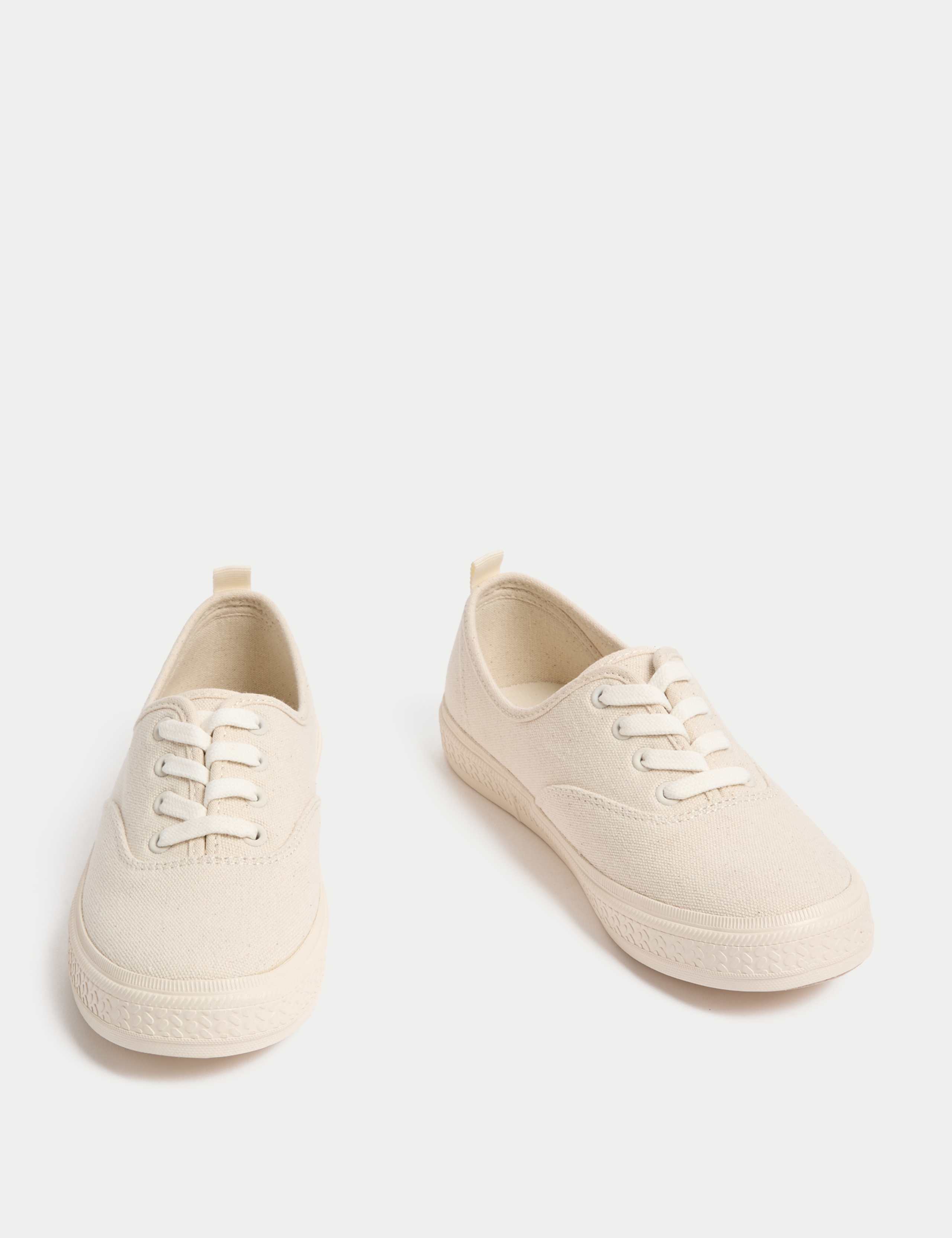 Canvas Lace Up Trainers 2 of 3
