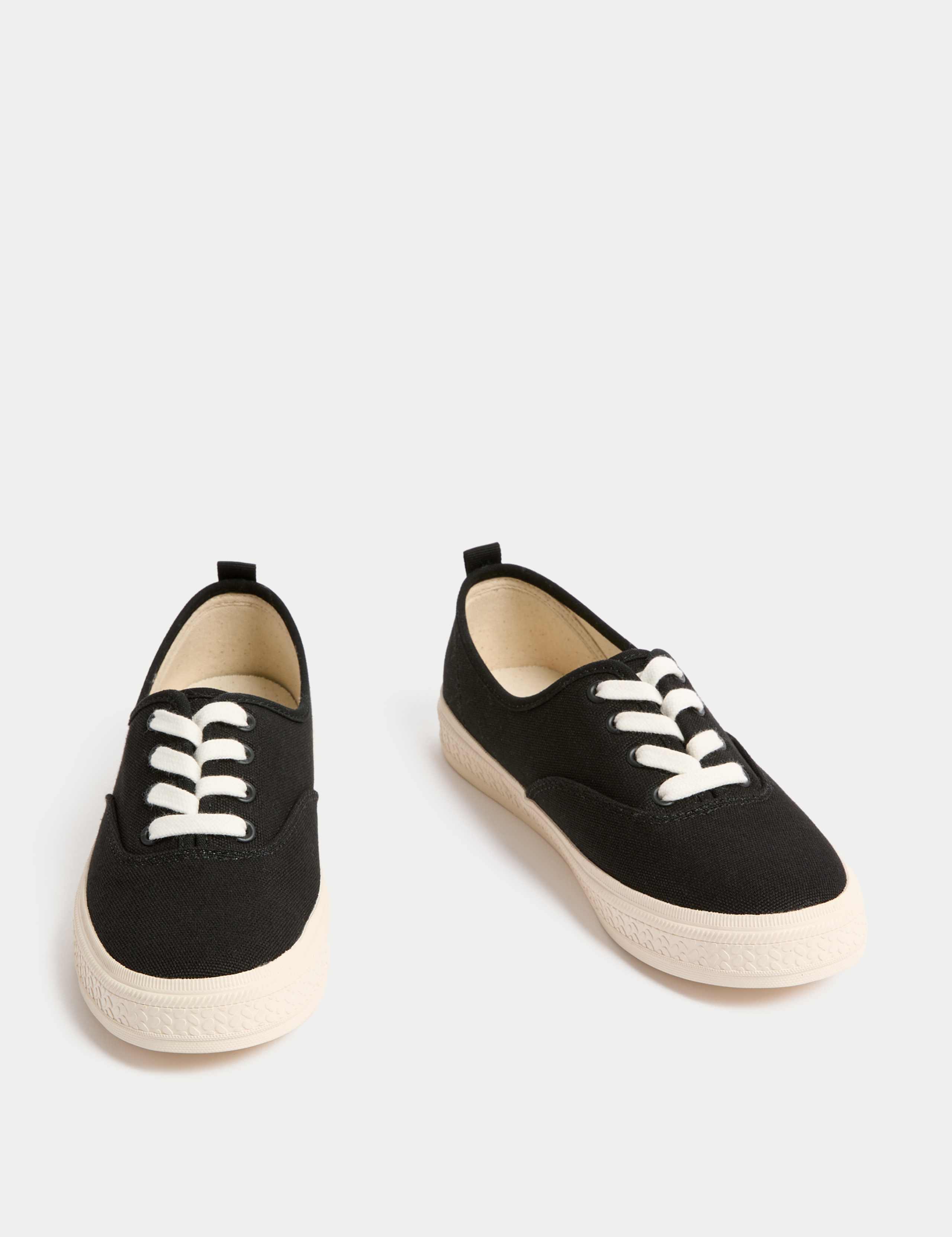 Canvas Lace Up Trainers 2 of 3