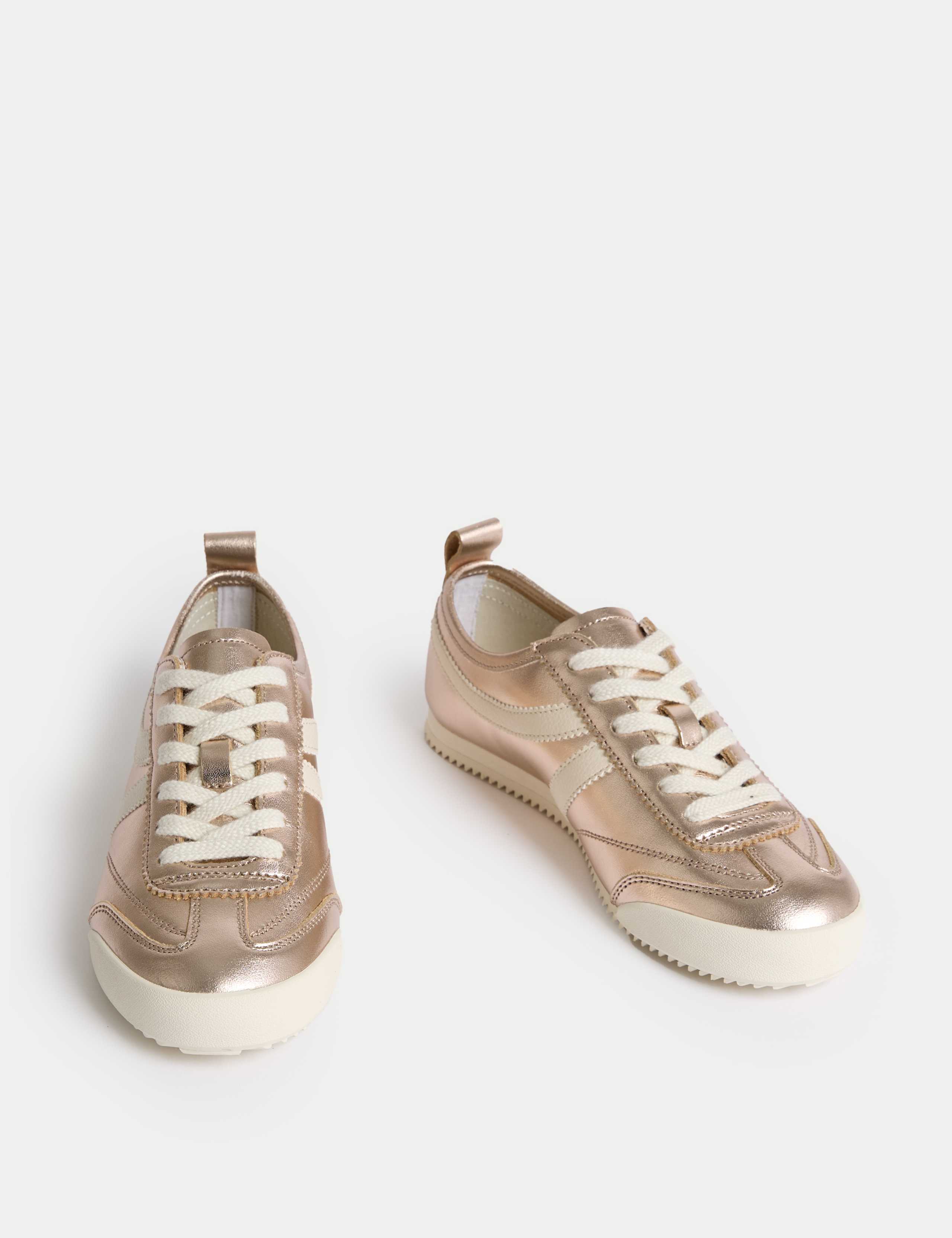 Leather Stripe Trainers 2 of 3