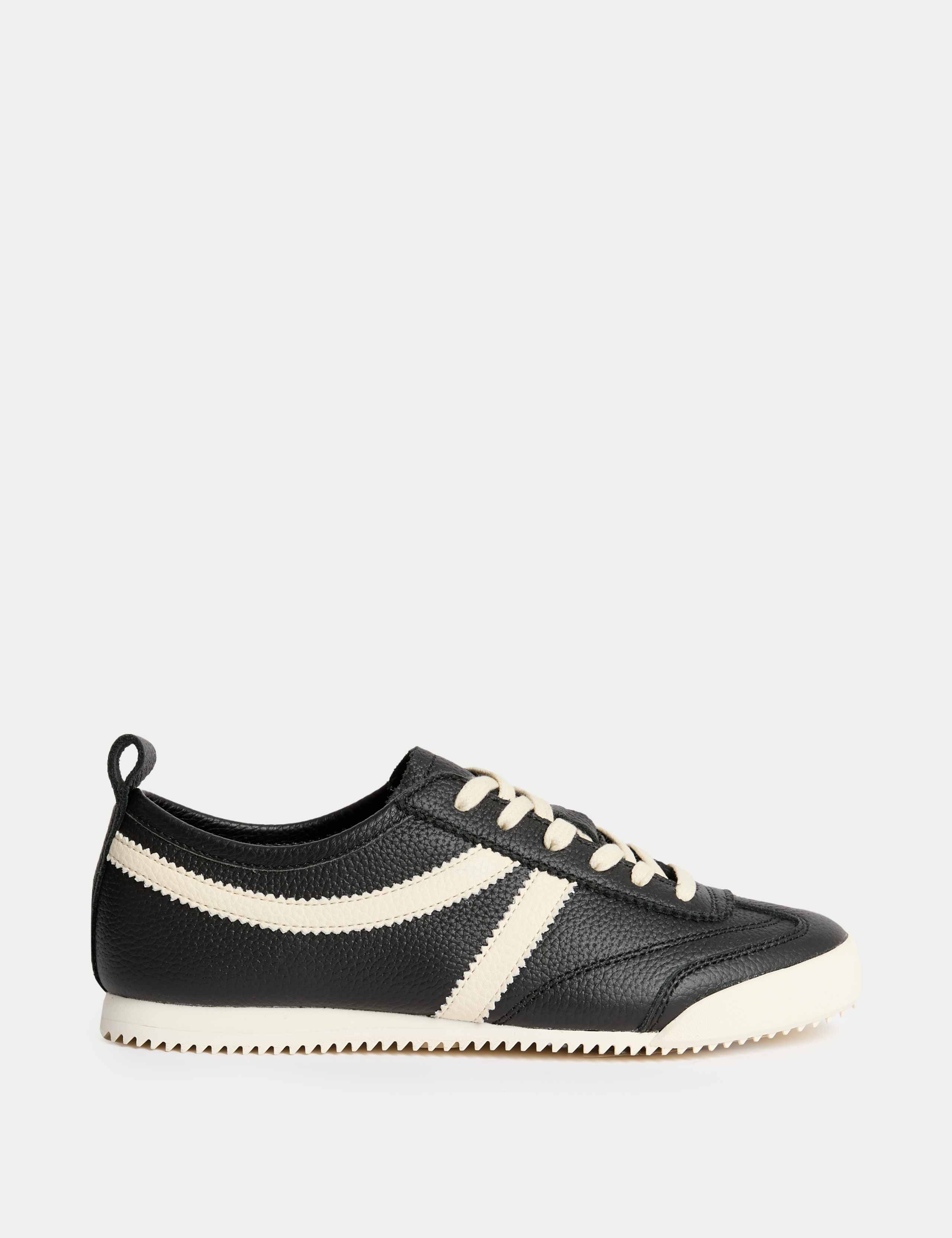 Leather Stripe Trainers 1 of 3