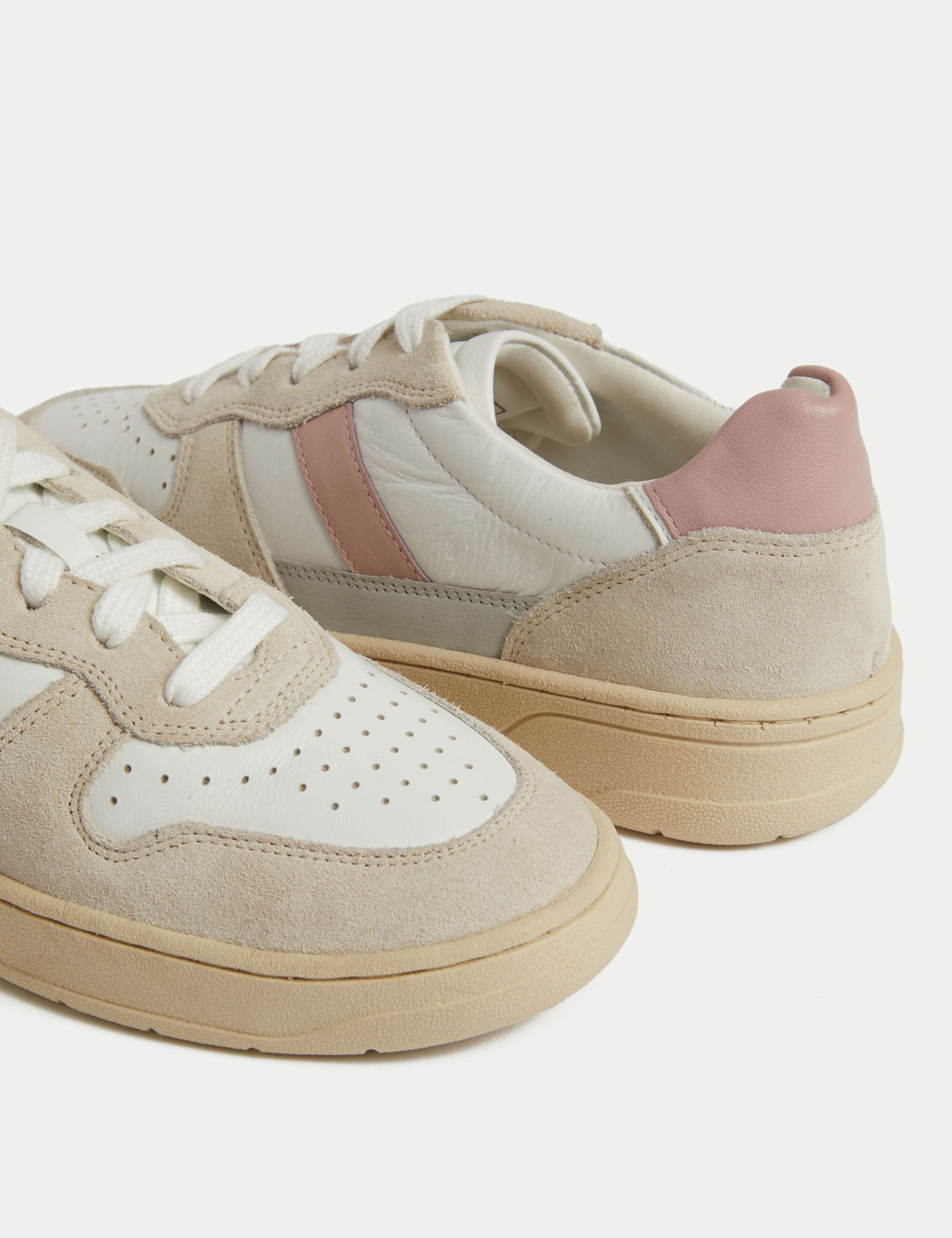 Leather Side Detail Trainers 3 of 3