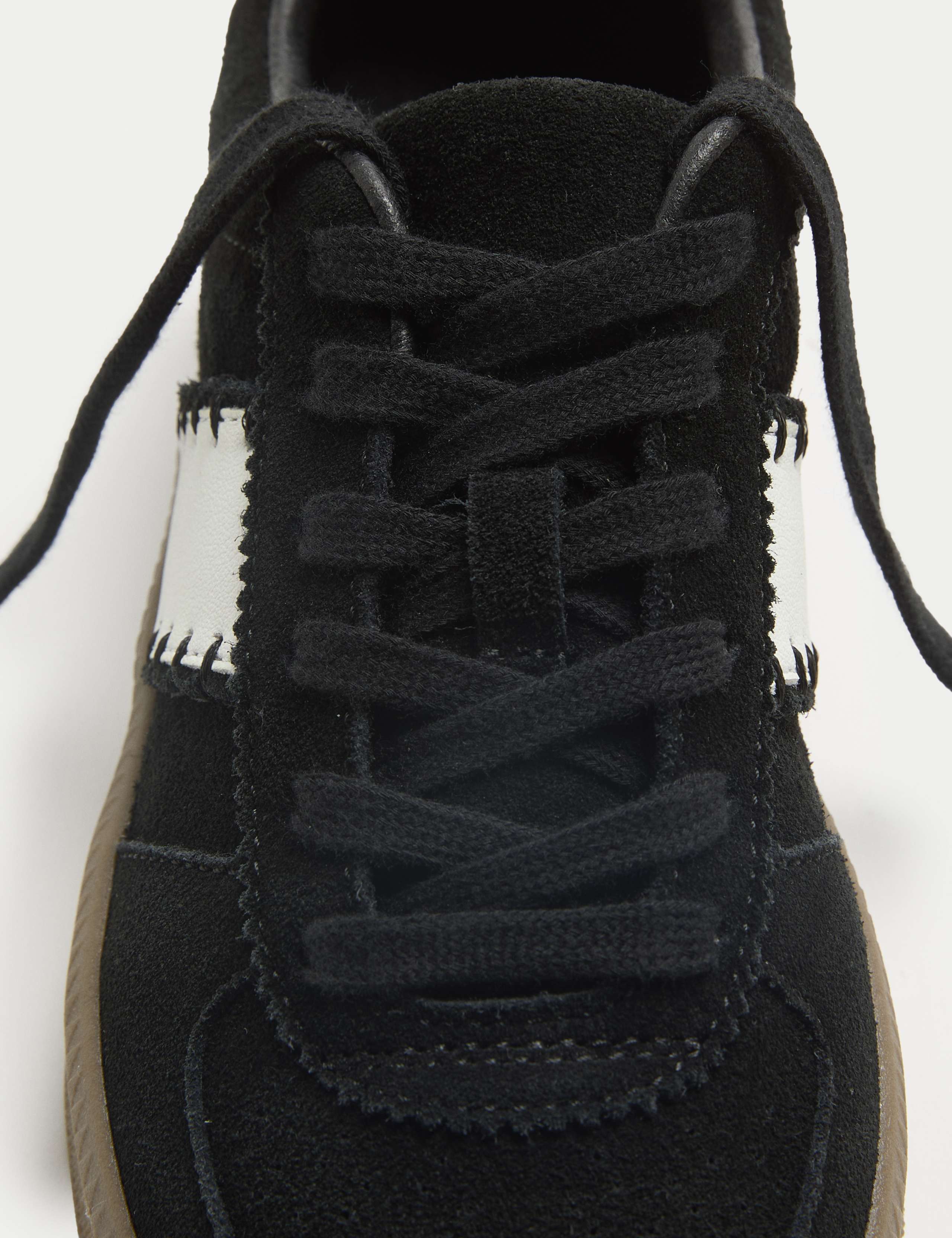 Suede Side Detail Platform Trainers 3 of 4
