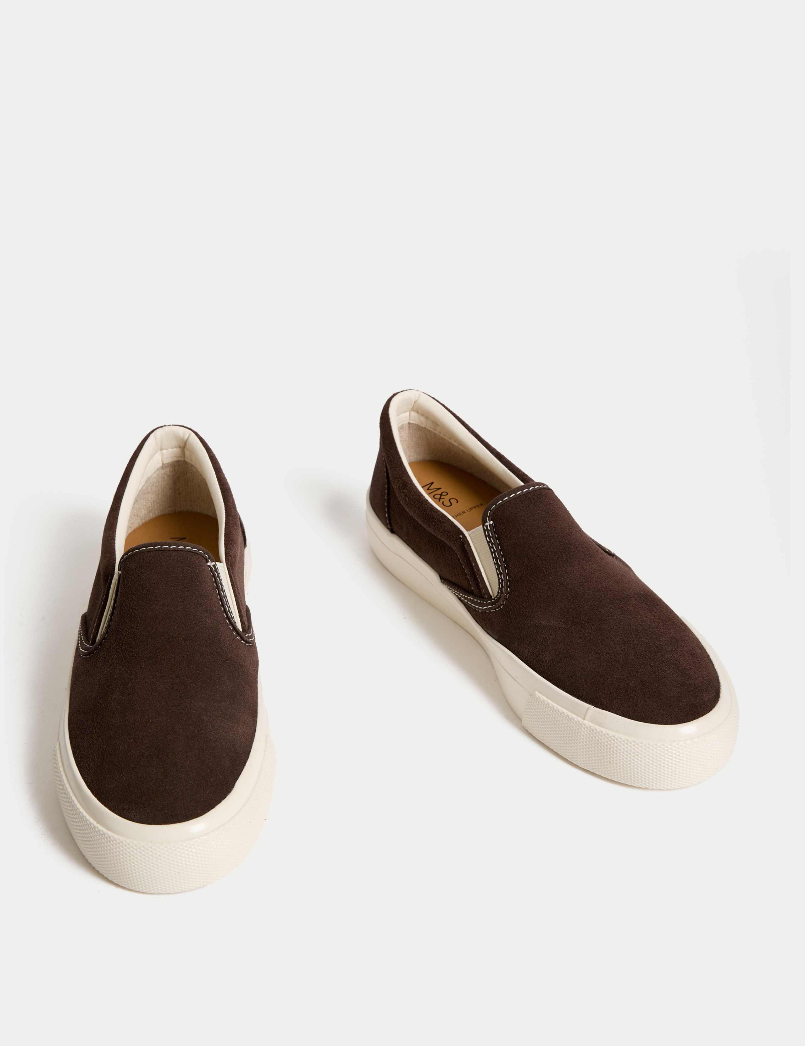 Suede Slip On Trainers 2 of 3