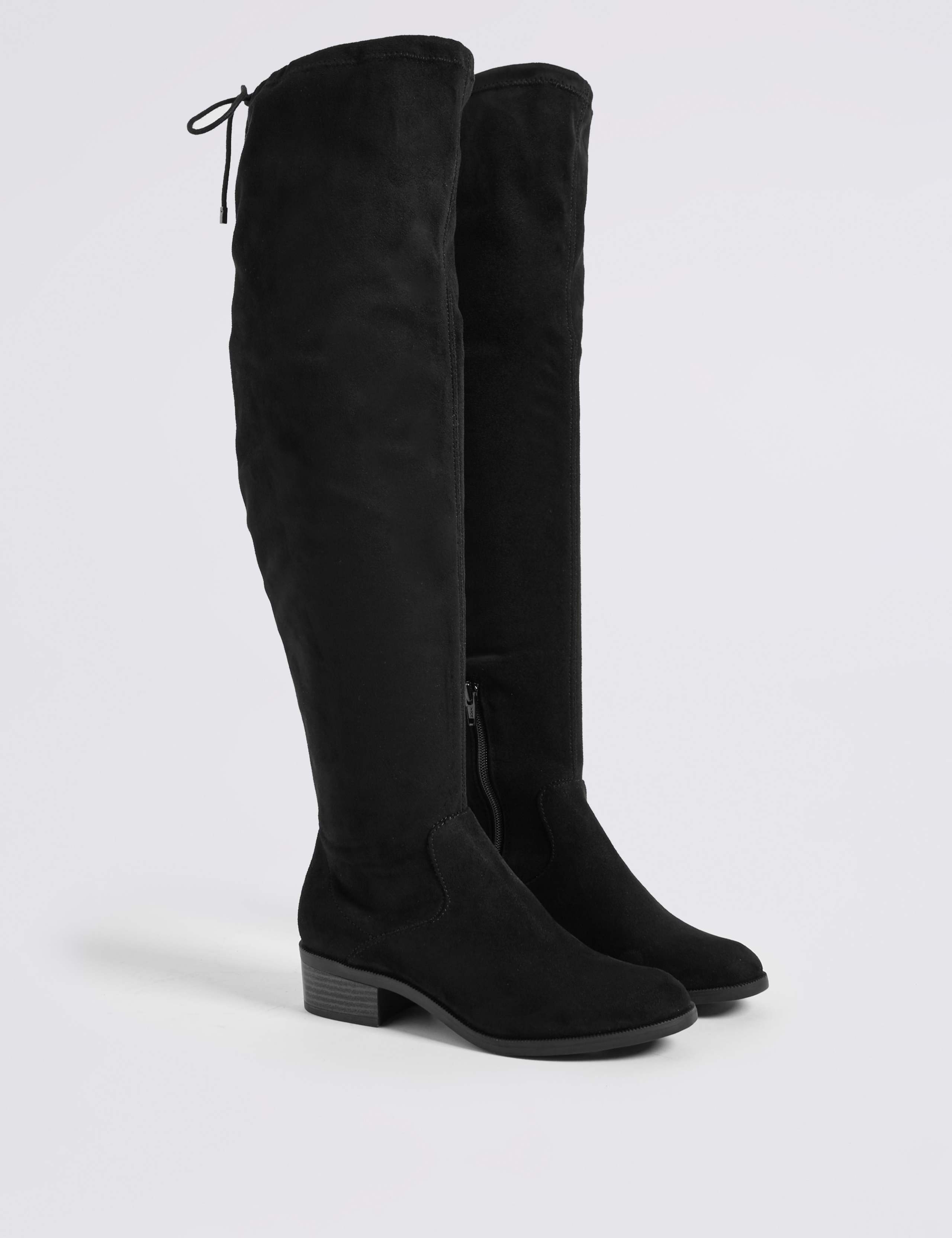 Block Heel Over the Knee Boots 3 of 5