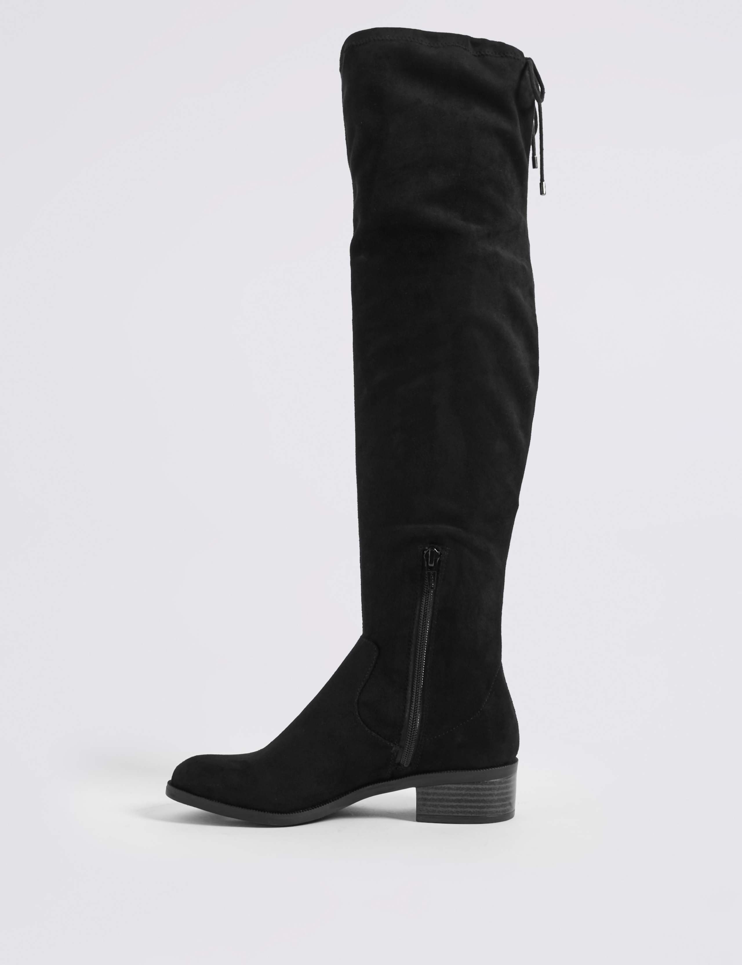 Block Heel Over the Knee Boots 4 of 5