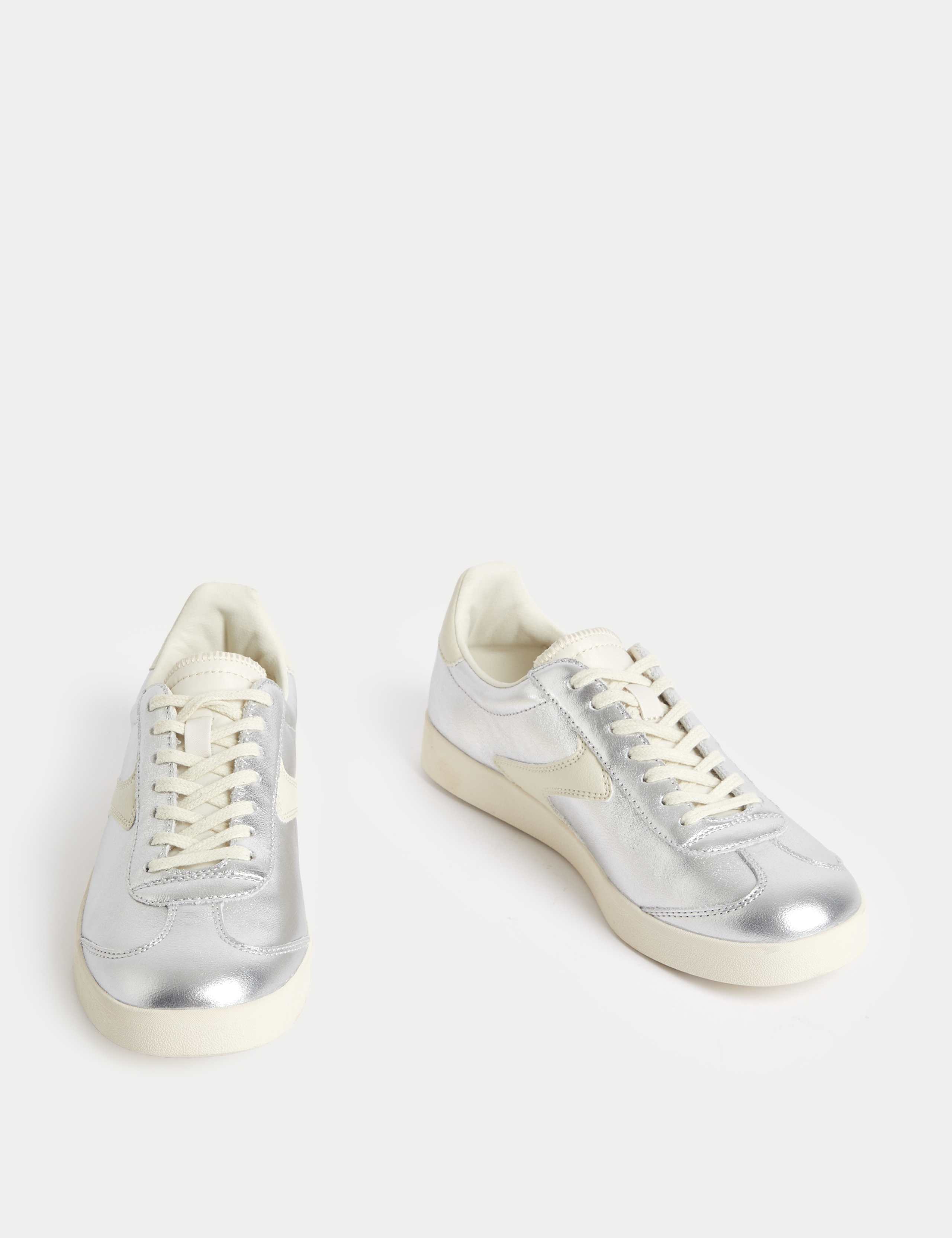 Leather Cupsole Side Detail Trainers 2 of 3