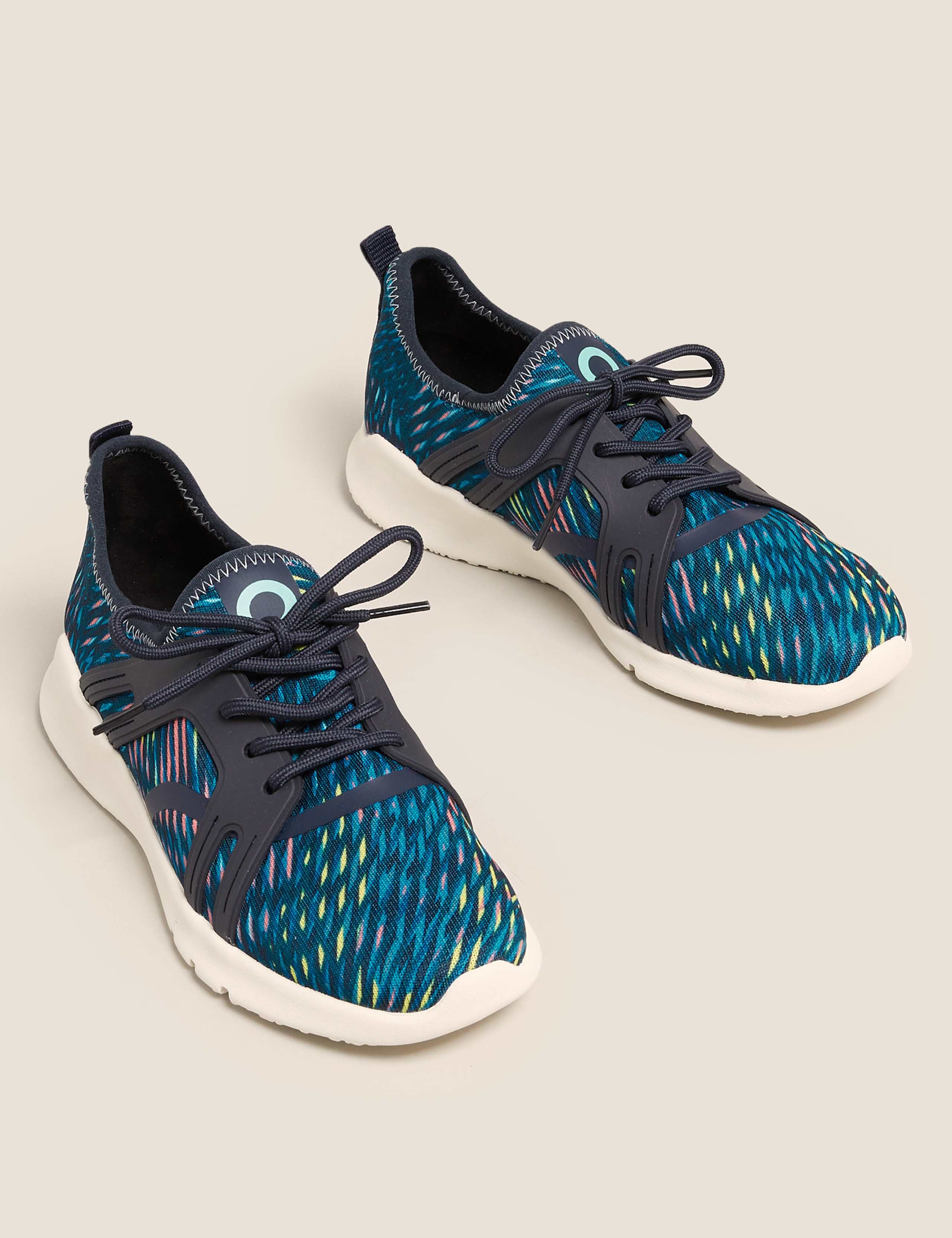 Lace Up Knitted Trainers 3 of 6