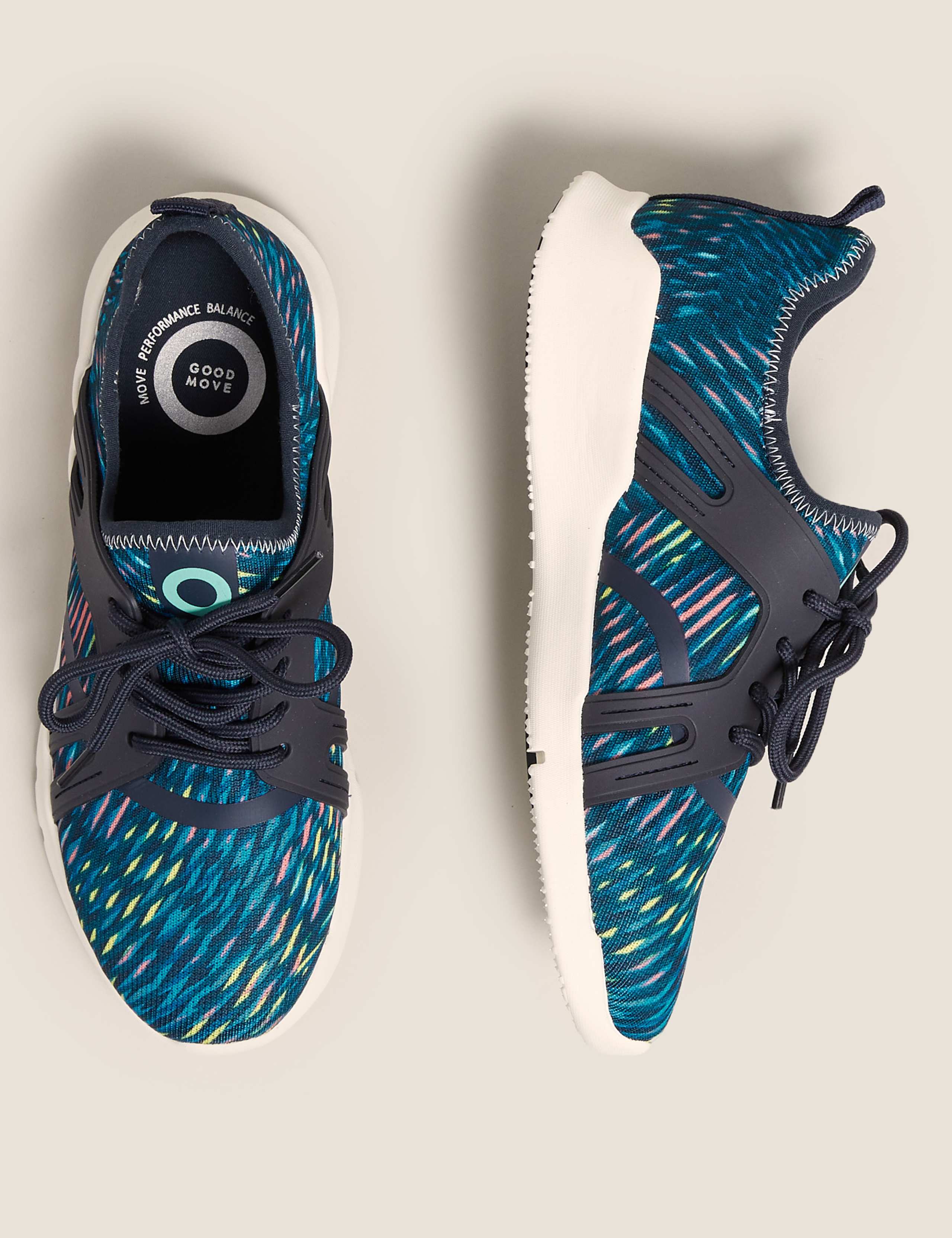 Lace Up Knitted Trainers 4 of 6