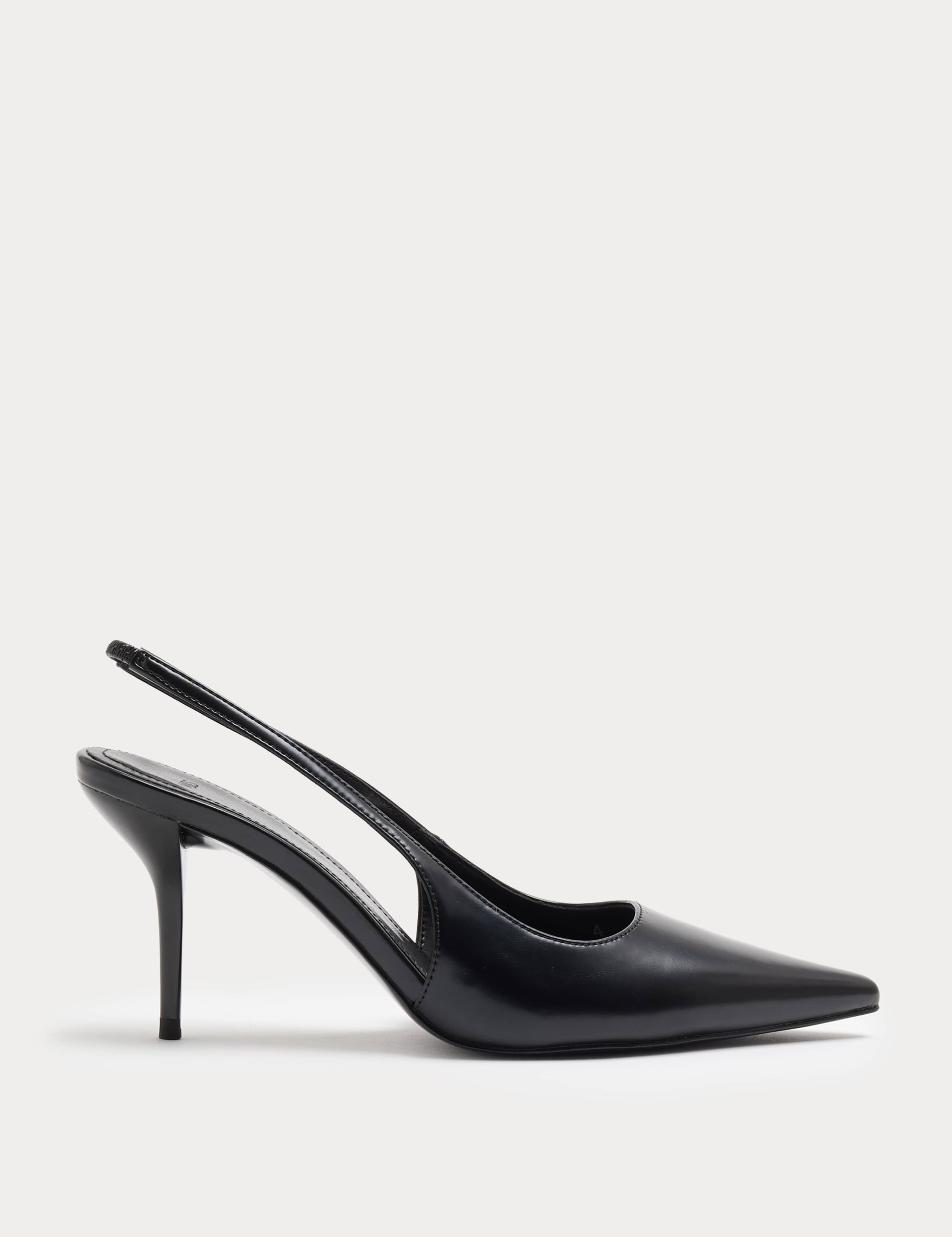 Stiletto Heel Pointed Sling Back Shoes 2 of 3