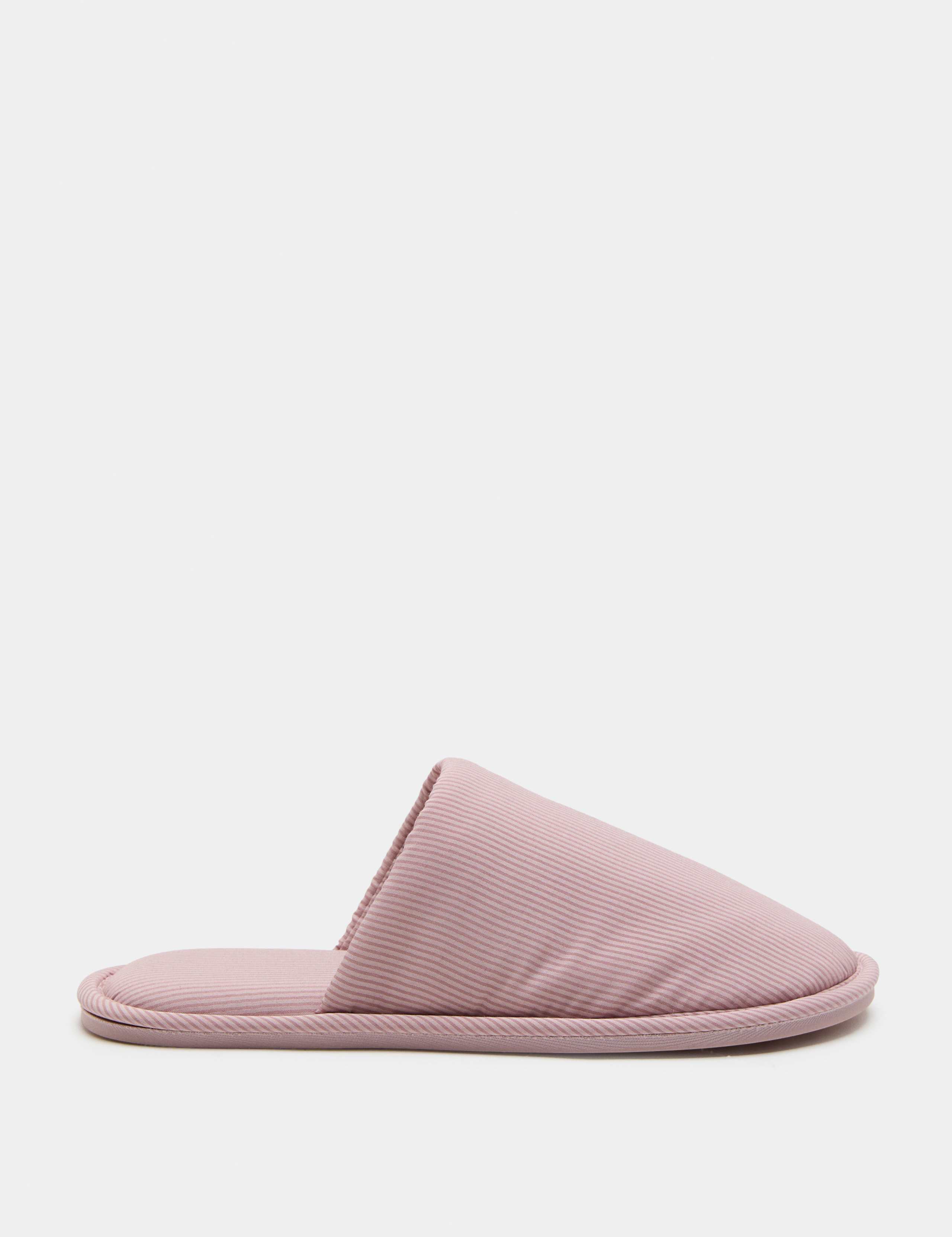 Striped Mule Slippers 2 of 3