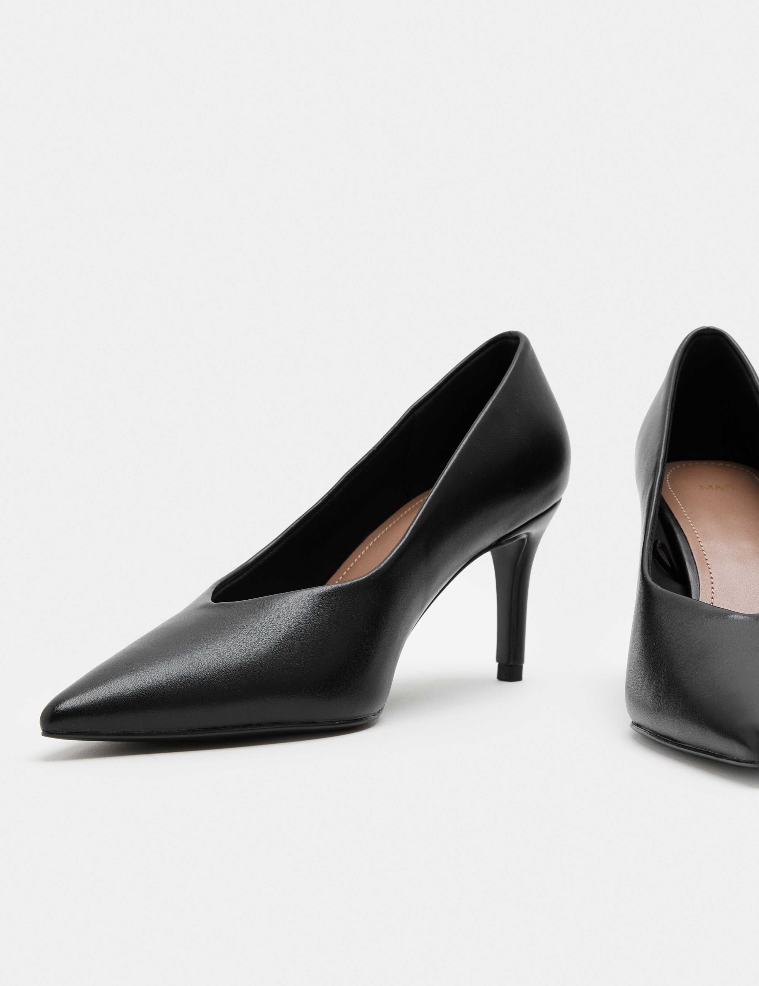 Stiletto Heel Pointed Court Shoes 3 of 3