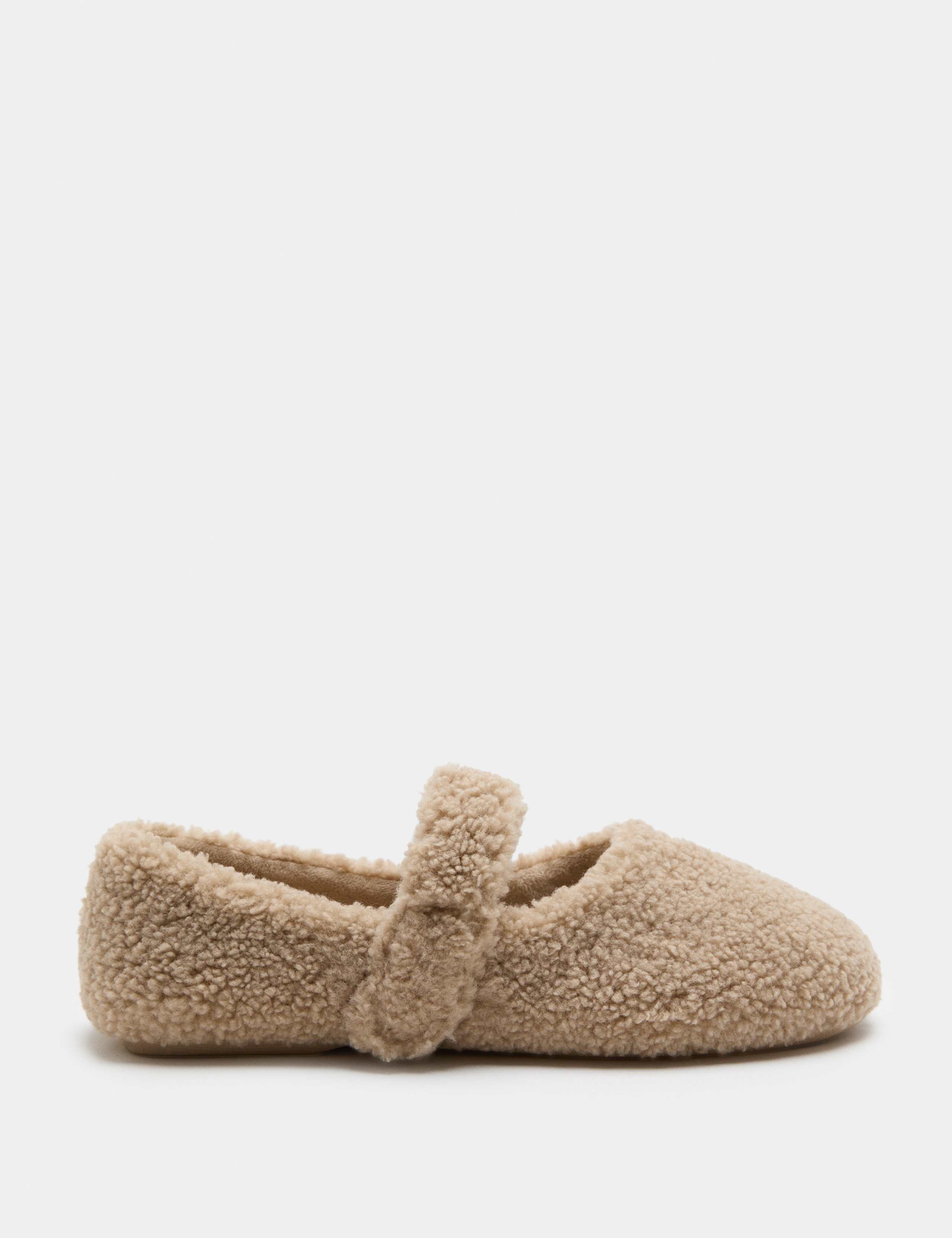 Borg Mary Jane Ballet Slippers 2 of 3