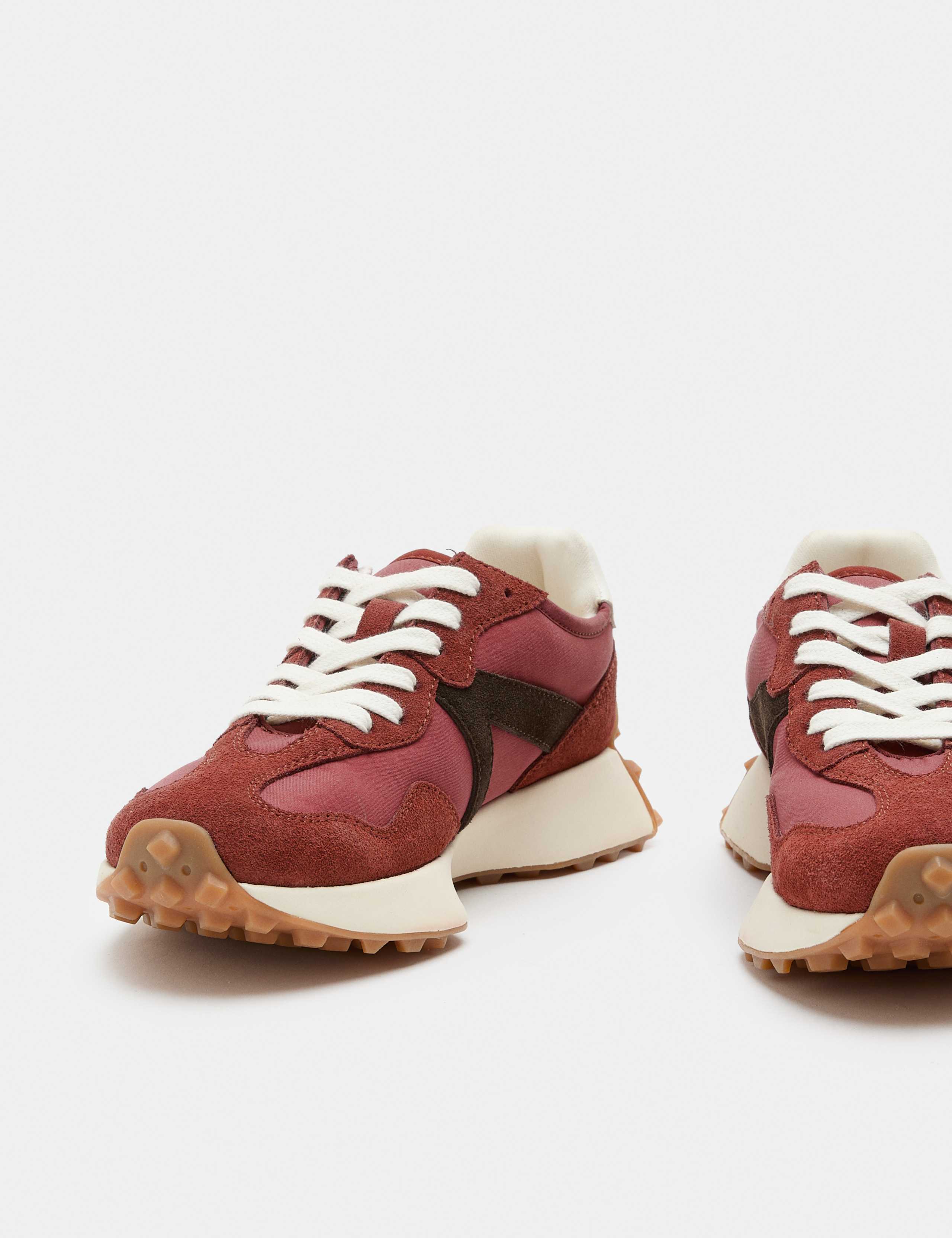 Suede Side Detail Trainers 1 of 3