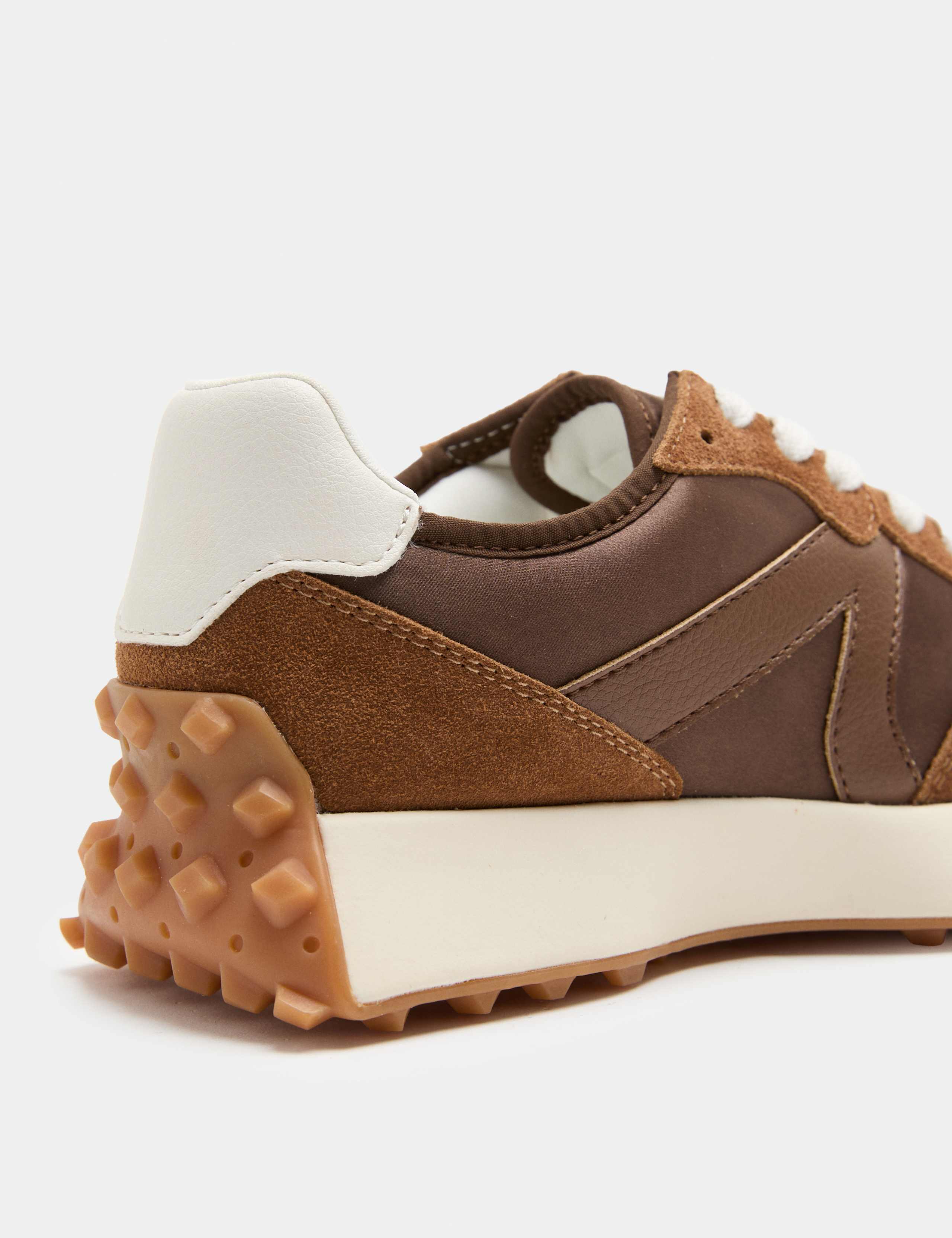 Suede Side Detail Trainers 3 of 3