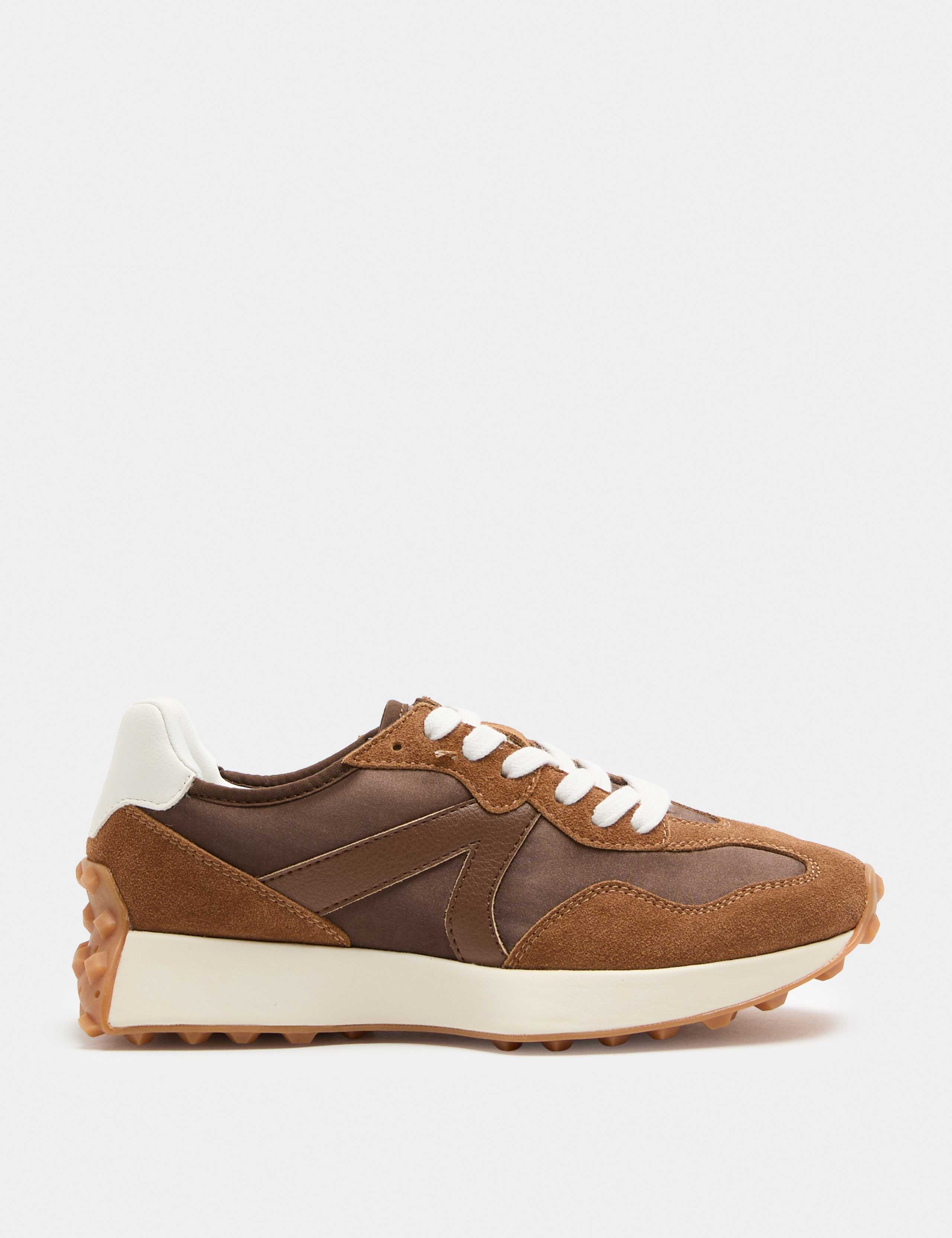 Suede Side Detail Trainers 2 of 3