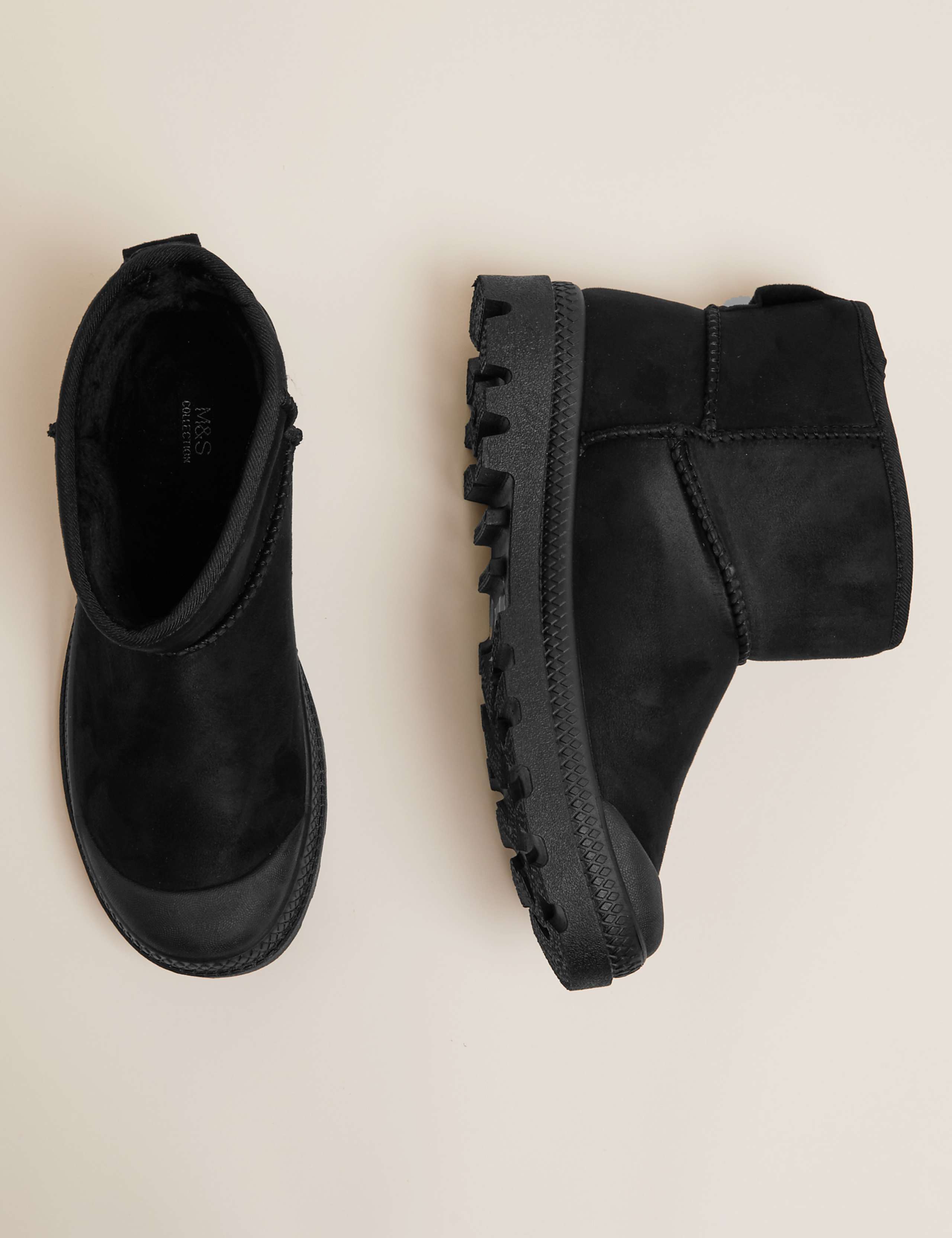 Toe Cap Pull On Ankle Boots 1 of 4