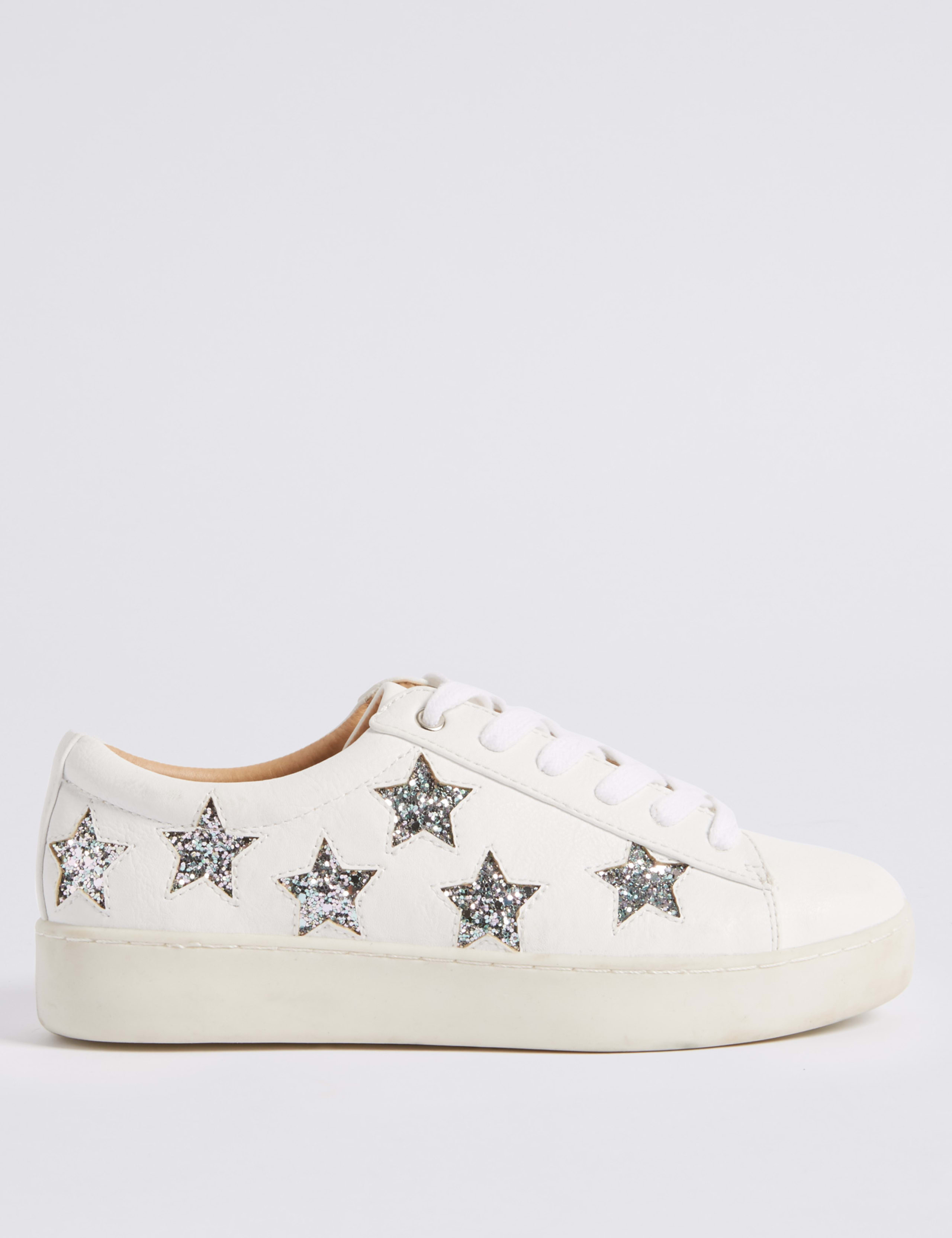 Lace-up Star Trainers 2 of 6