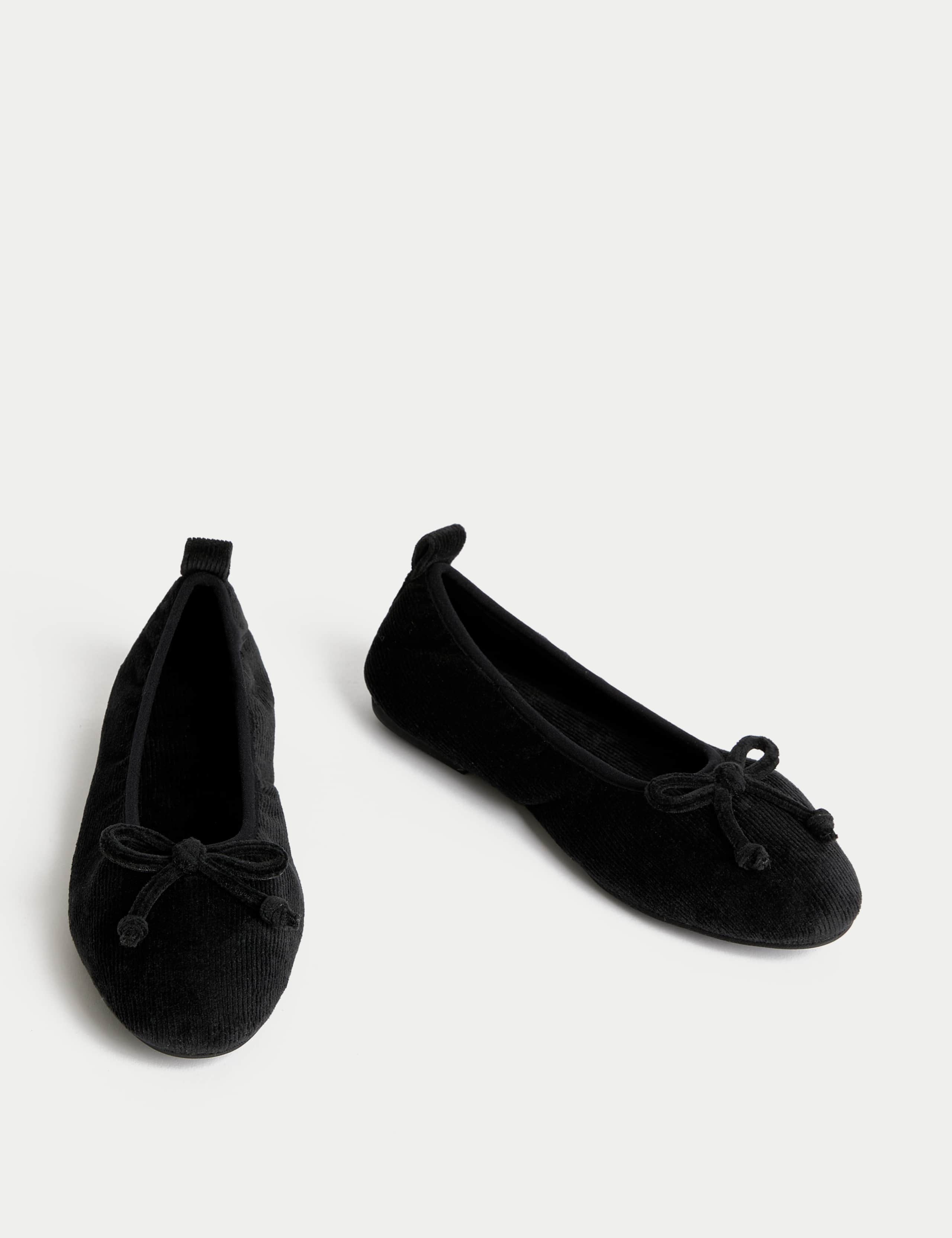 Bow Ballerina Slippers 2 of 3