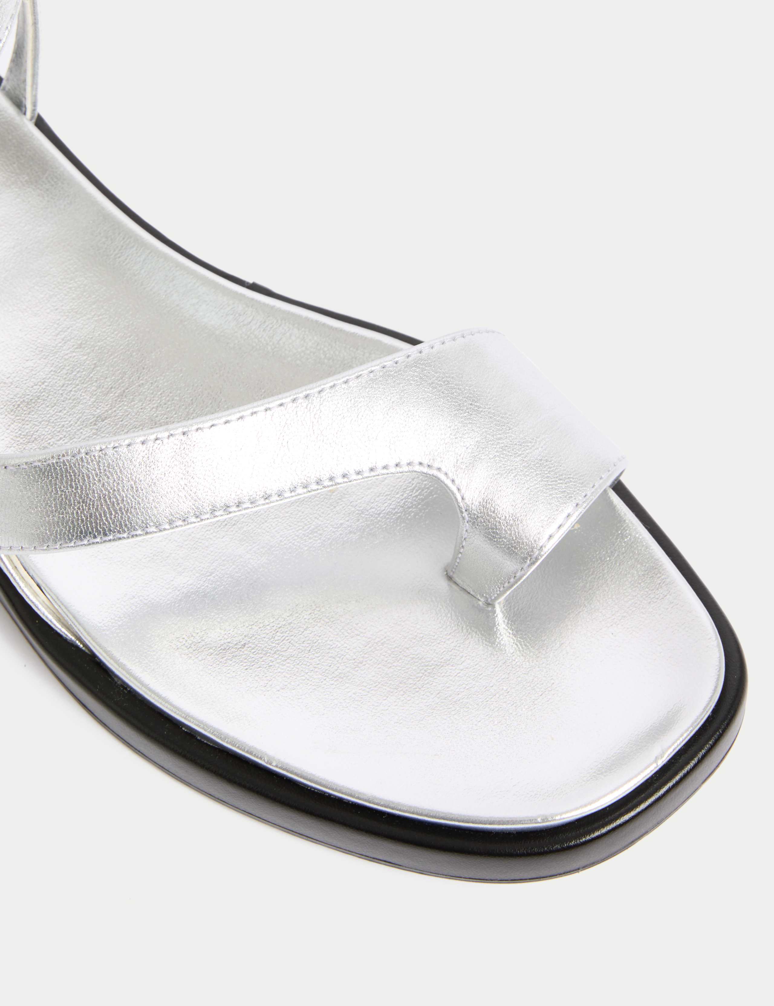 Leather Buckle Strappy Sandals 3 of 3