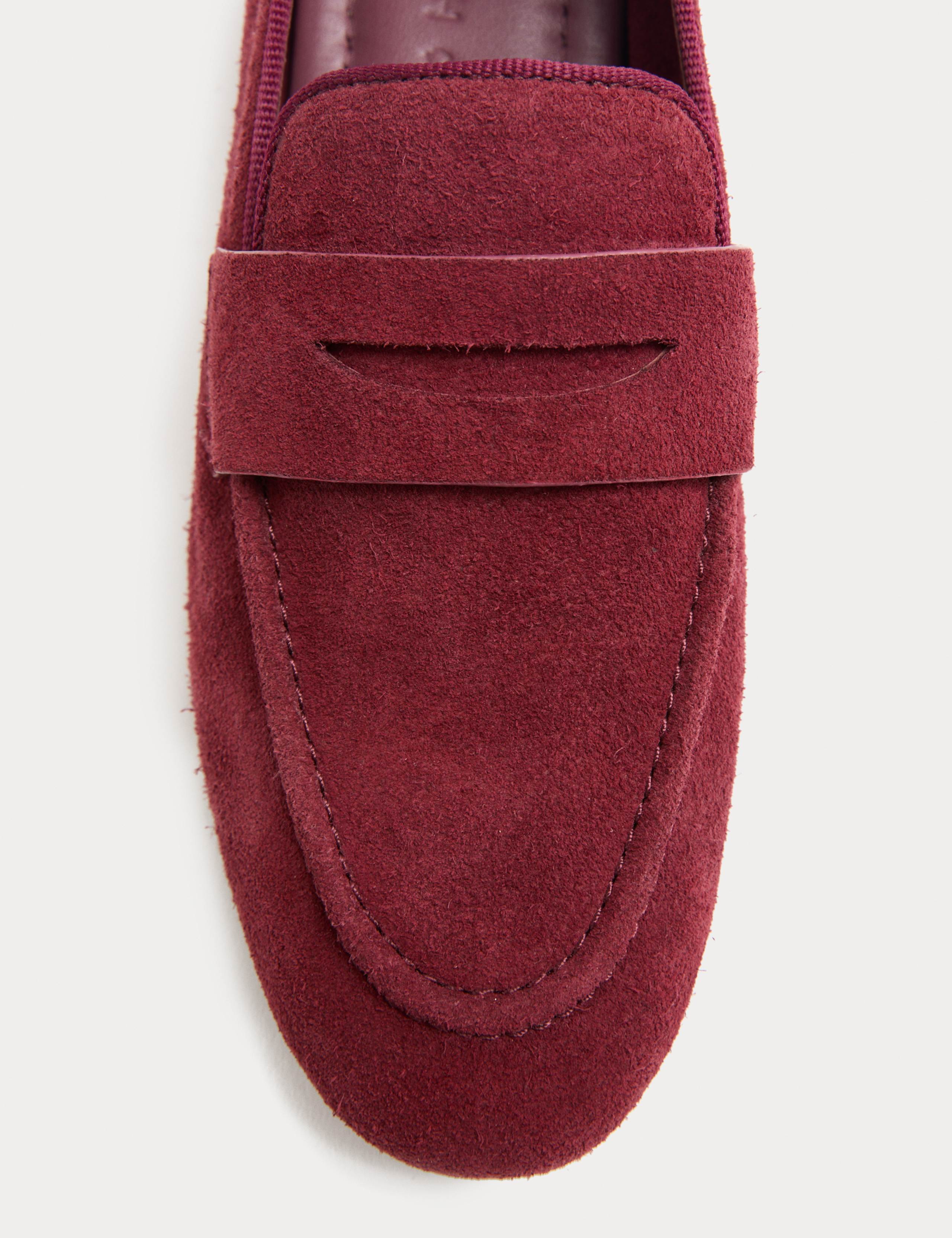 Soft Suede Flat Loafers 3 of 3