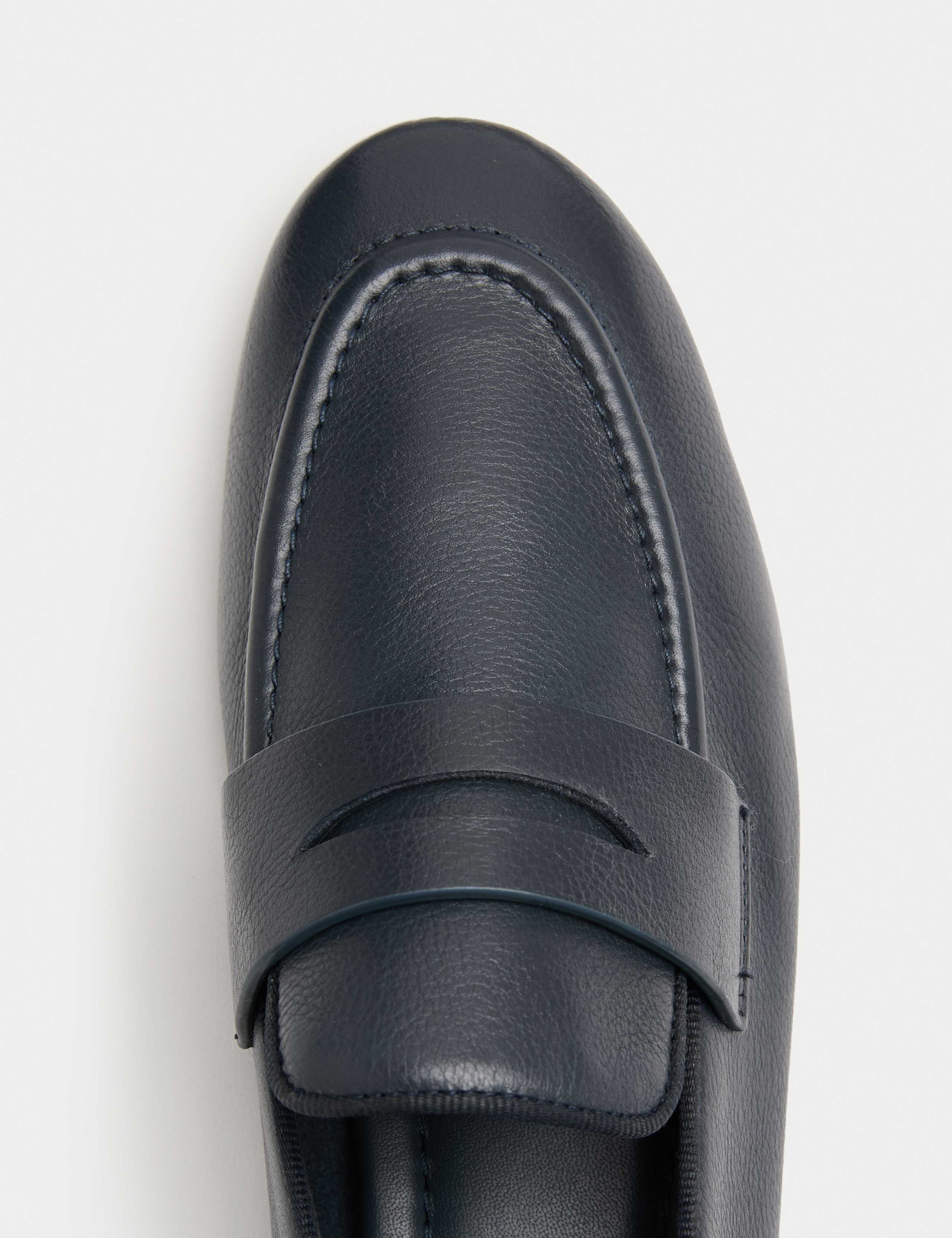 Soft Leather Flat Loafers 3 of 3