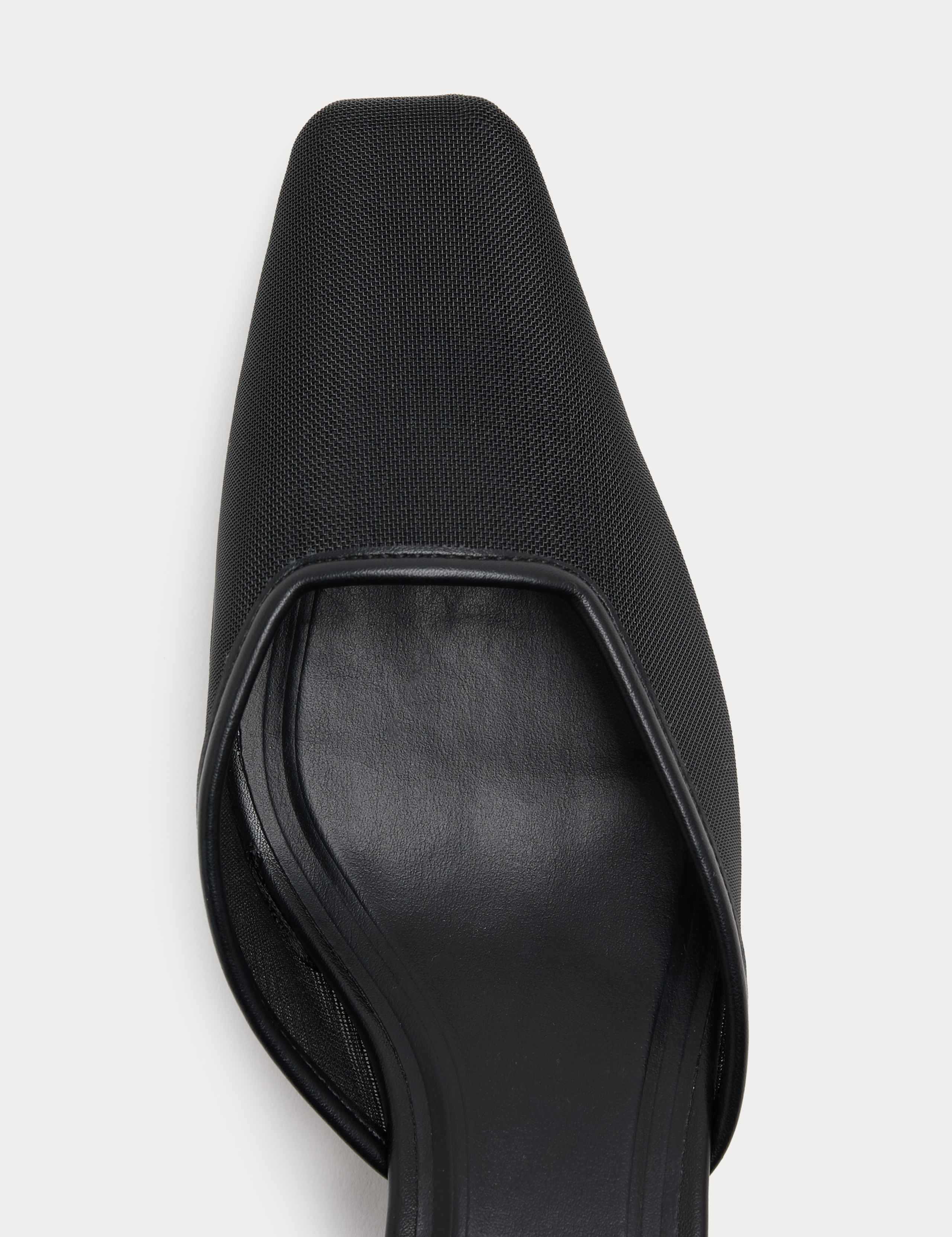 Mesh Wedge Pointed Mules 3 of 3