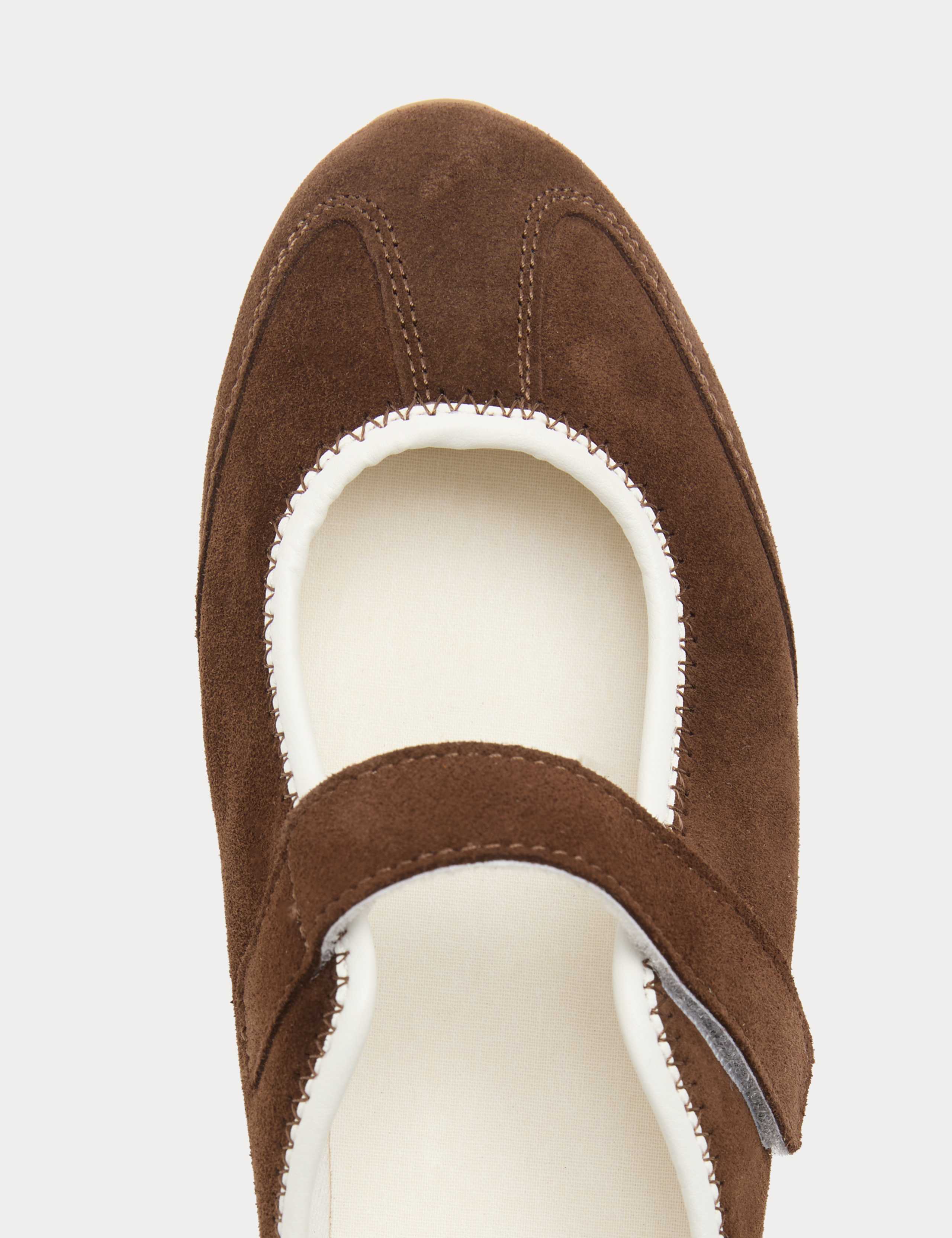 Suede Single Strap Mary Jane Trainers 3 of 3